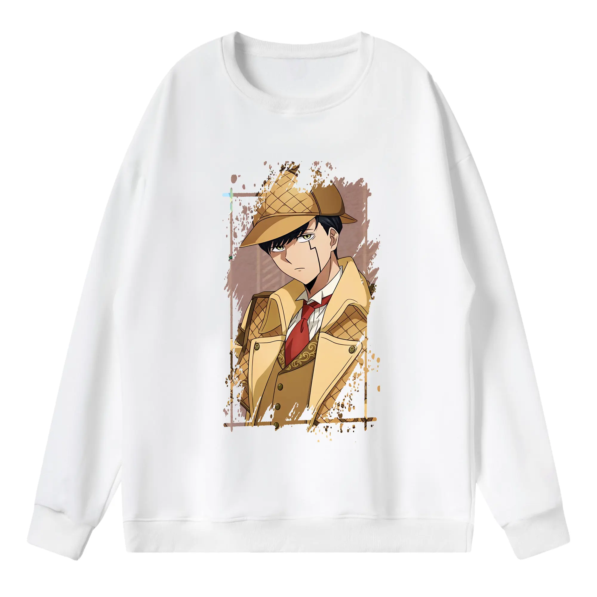 マッシュル グッズ,マッシュ・バーネデッド - 薄手 クルーネック スウェット 裏毛260g · ポリエステル 春秋向け カジュアル 男女兼用 · トレーナー デイリー スポーツ 散歩に最適