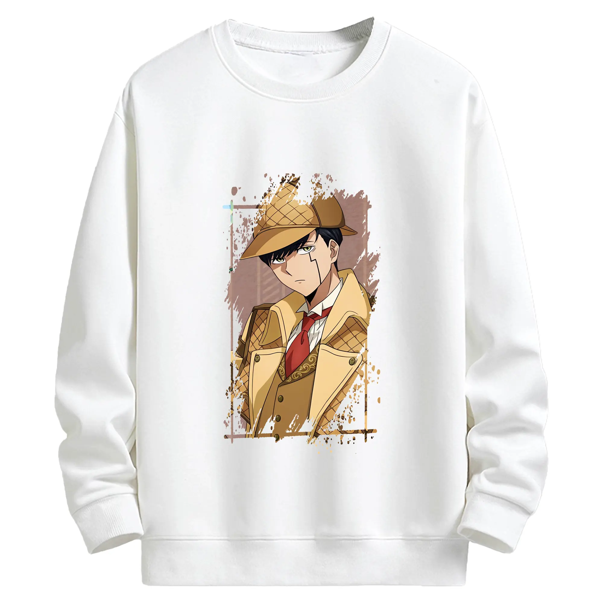 マッシュル グッズ,マッシュ・バーネデッド - キッズ クルーネックスウェットシャツ ・ フロントプリント ・ 綿80％ ポリエステル20％ ・ 快適 通学 スポーツ 日常使い お散歩用