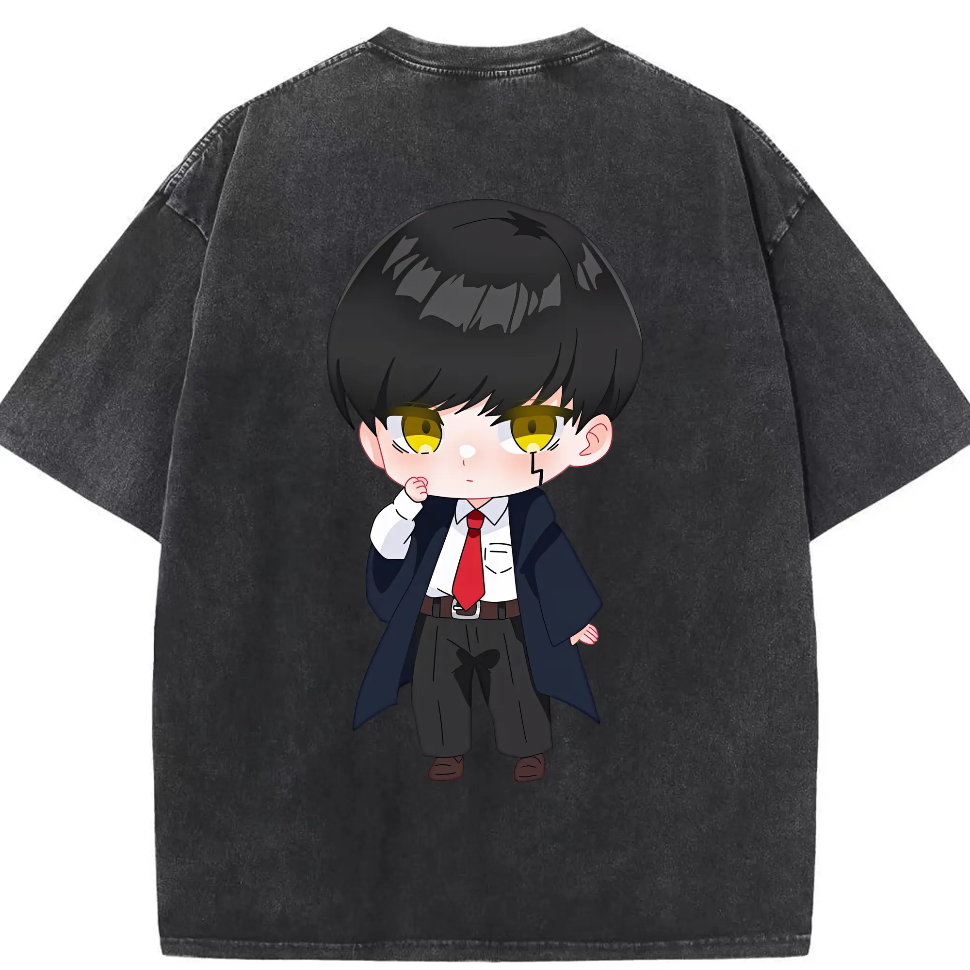 マッシュル グッズ,マッシュ・バーネデッド - 綿100％ ヴィンテージ風 半袖Tシャツ ・ 背面プリント ・ 柔らか肌触り ・ 通気性 快適 ・ スポーツ カジュアル 外出用