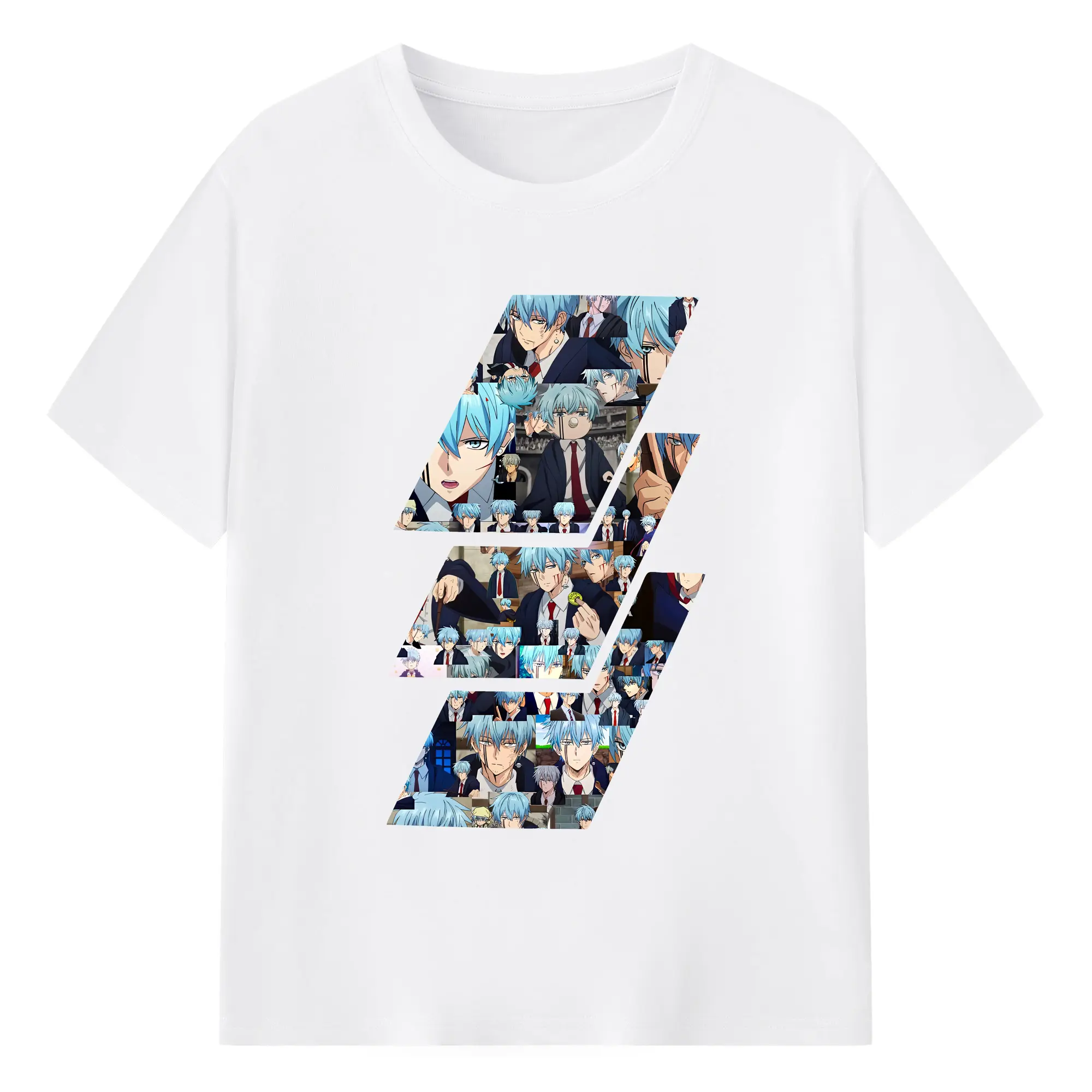 マッシュル グッズ,ランス・クラウン - 綿100％ 半袖Tシャツ ・ フロントプリント ・ 快適 通気性 ・ 日常使い 散歩 スポーツ用