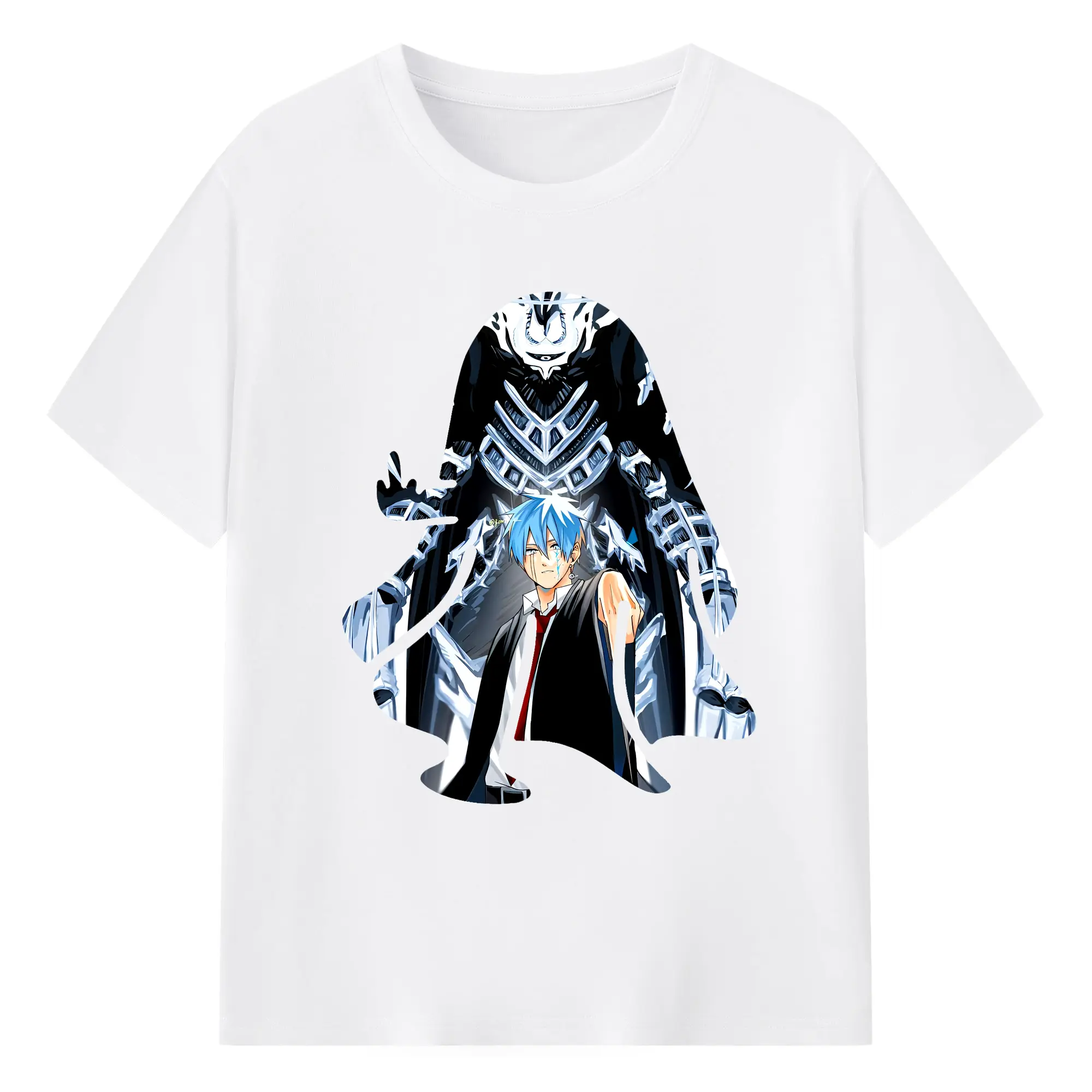 マッシュル グッズ,ランス・クラウン - 綿100％ 半袖Tシャツ ・ フロントプリント ・ 快適 通気性 ・ 日常使い 散歩 スポーツ用