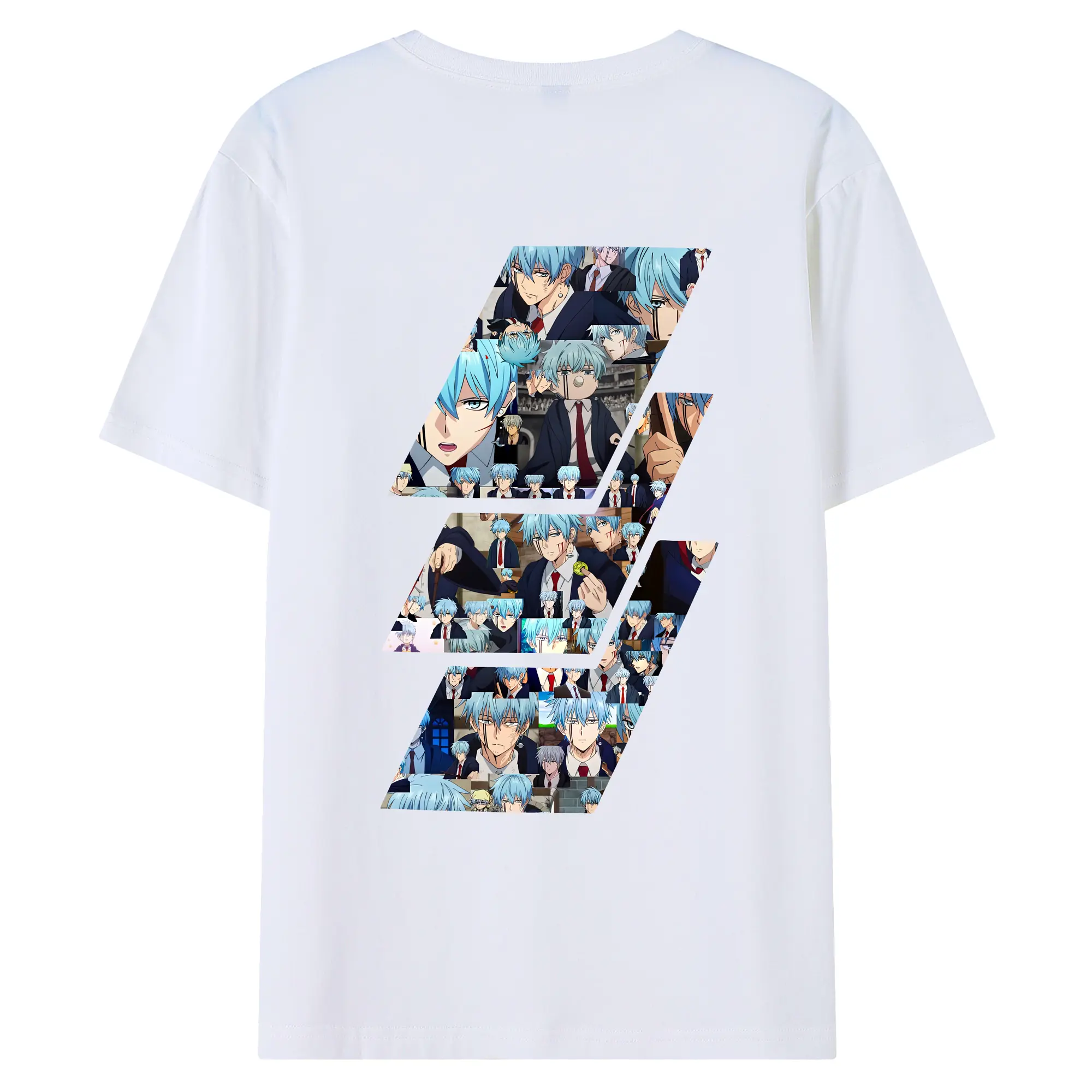 マッシュル グッズ,ランス・クラウン - 綿100％ 半袖Tシャツ ・ バックプリント ・ 快適 通気性 ・ 日常使い 散歩 スポーツ用