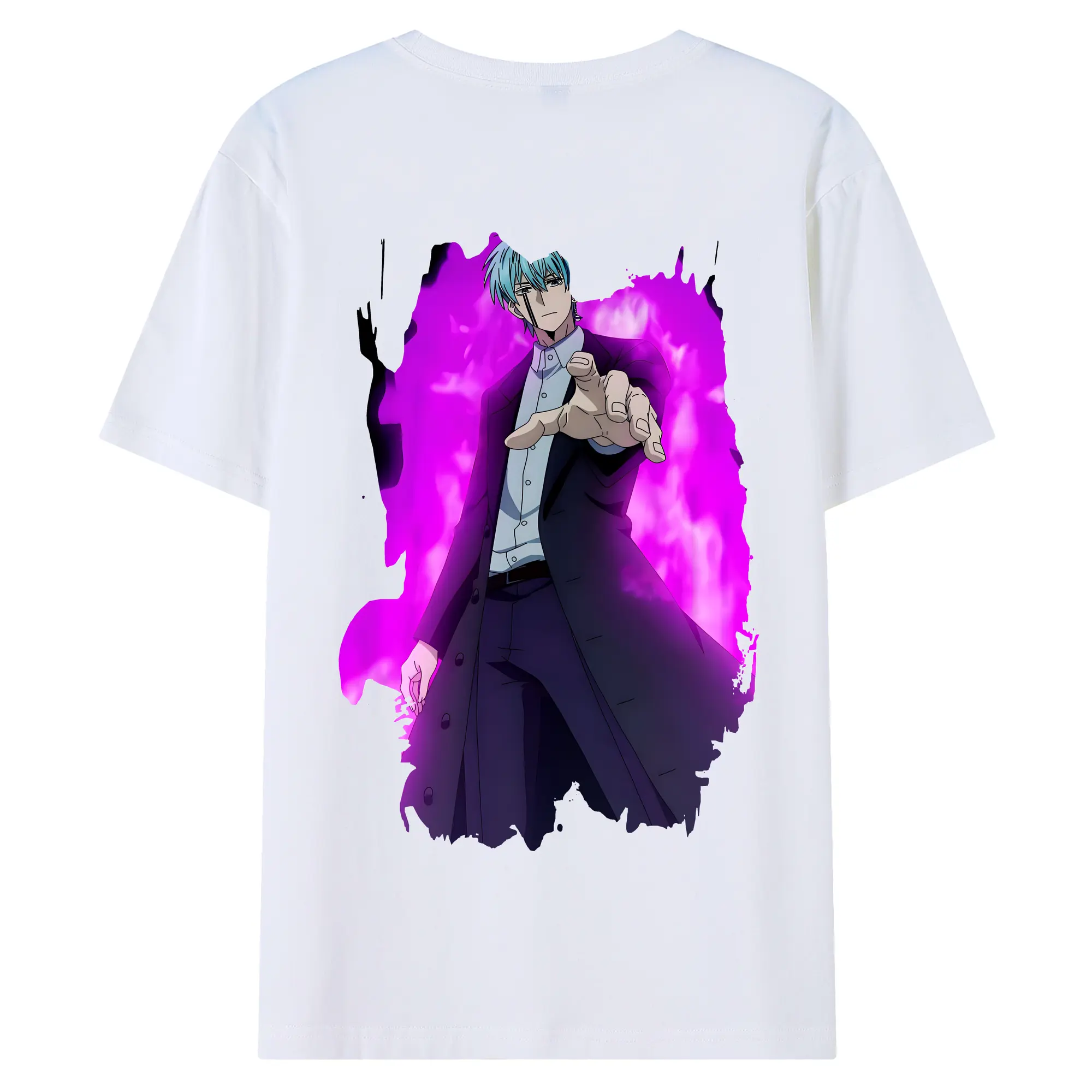 マッシュル グッズ,ランス・クラウン - 綿100％ 半袖Tシャツ ・ バックプリント ・ 快適 通気性 ・ 日常使い 散歩 スポーツ用