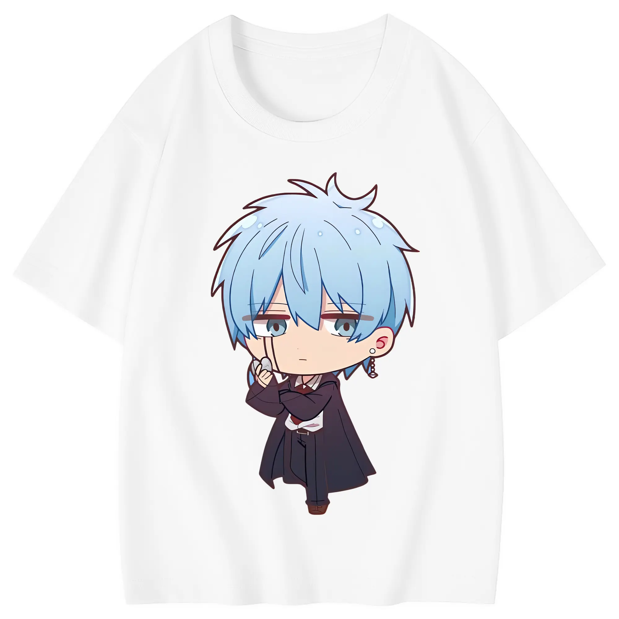 マッシュル グッズ,ランス・クラウン - 綿100％ キッズTシャツ ・ フロントプリント ・ 快適 通気性 ・ スポーツ カジュアル 散歩用