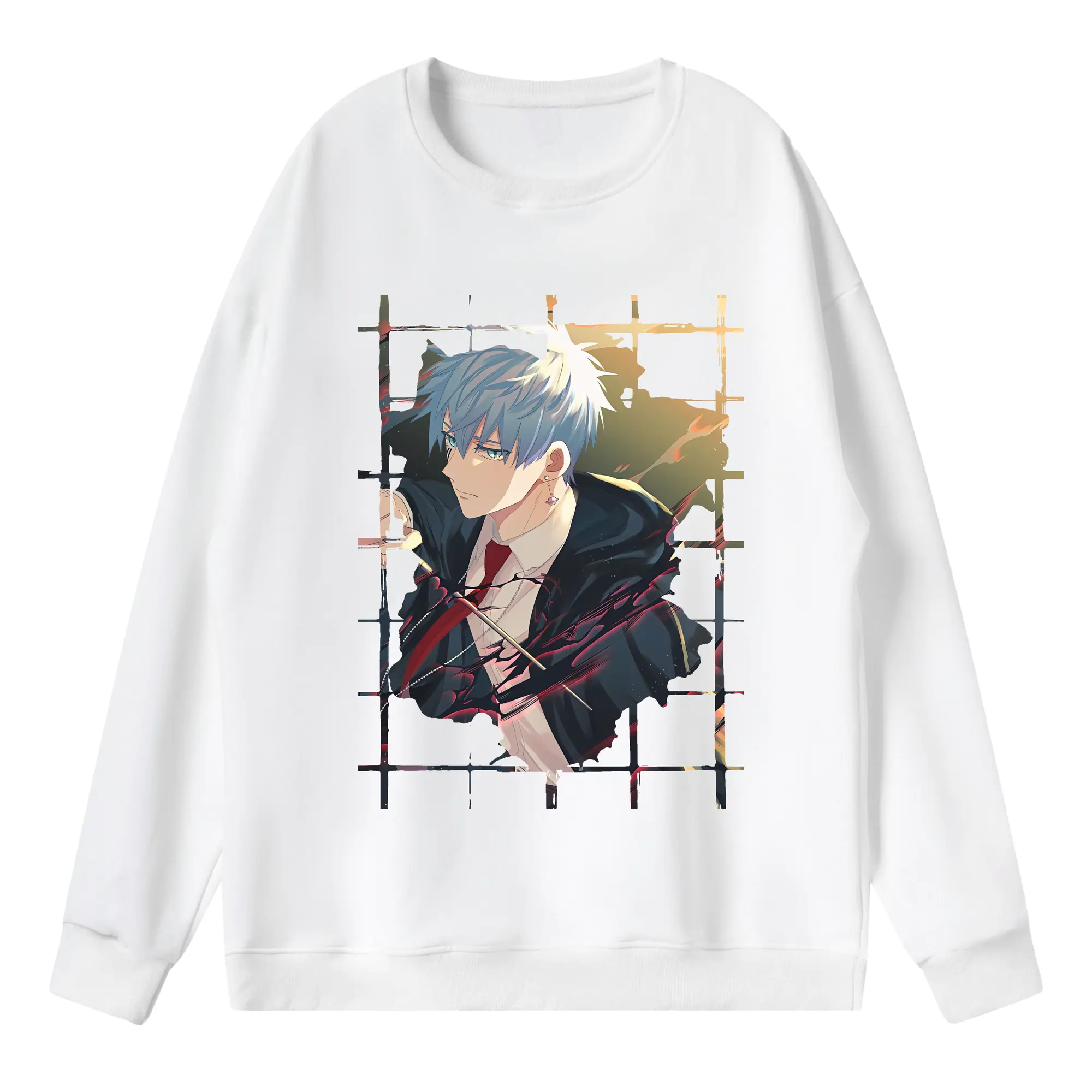 マッシュル グッズ,ランス・クラウン - 薄手 クルーネック スウェット 裏毛260g · ポリエステル 春秋向け カジュアル 男女兼用 · トレーナー デイリー スポーツ 散歩に最適