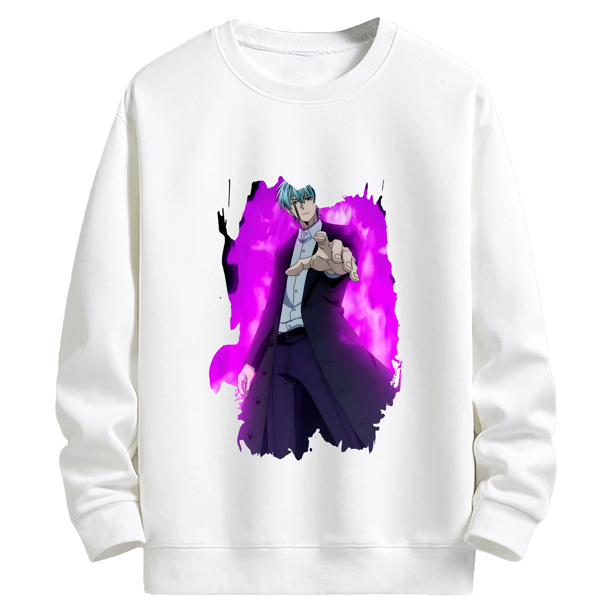 マッシュル グッズ,ランス・クラウン - キッズ クルーネックスウェットシャツ ・ フロントプリント ・ 綿80％ ポリエステル20％ ・ 快適 通学 スポーツ 日常使い お散歩用