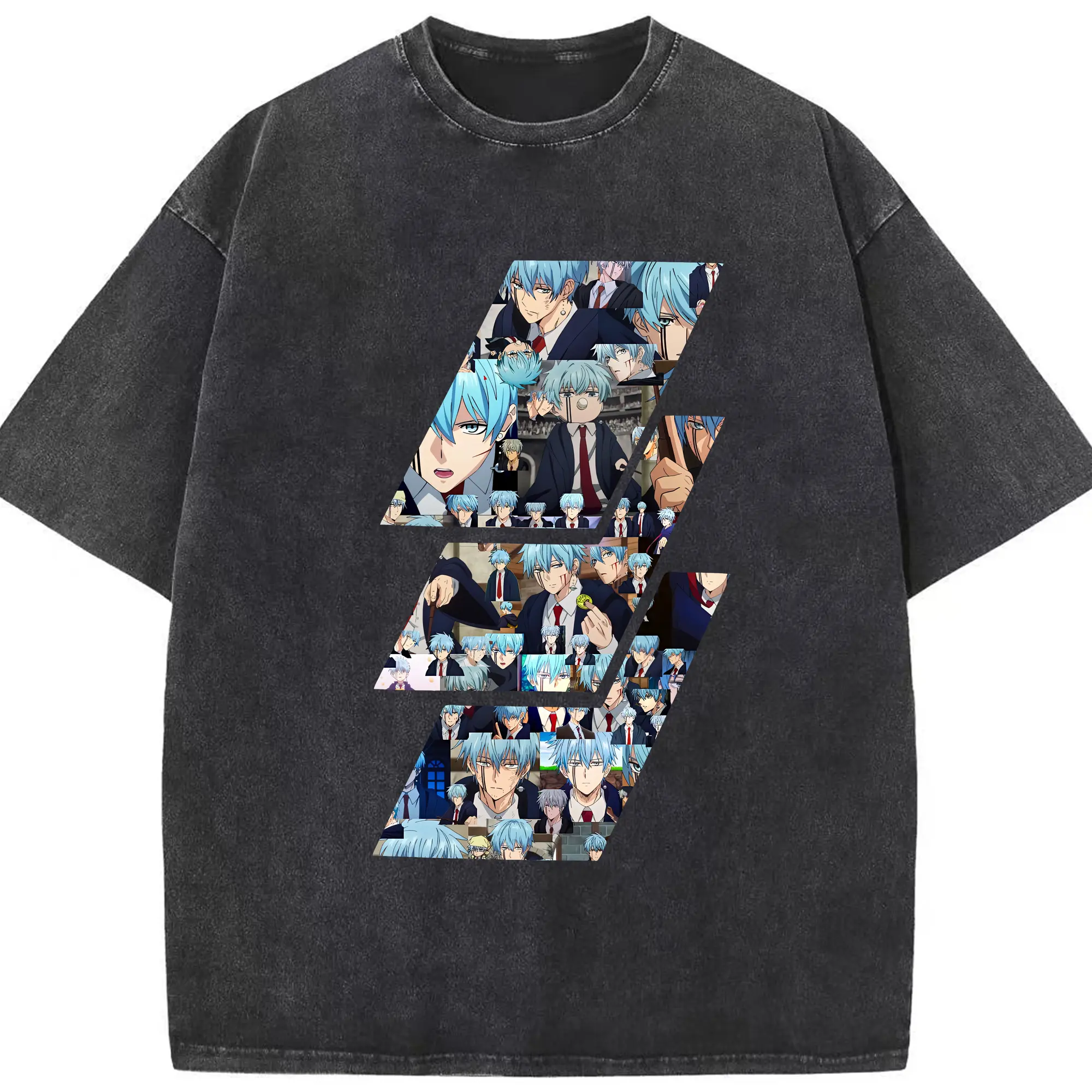 マッシュル グッズ,ランス・クラウン - 綿100％ ヴィンテージ風 半袖Tシャツ ・ フロントプリント ・ 柔らか肌触り ・ 通気性 快適 ・ スポーツ カジュアル 外出用