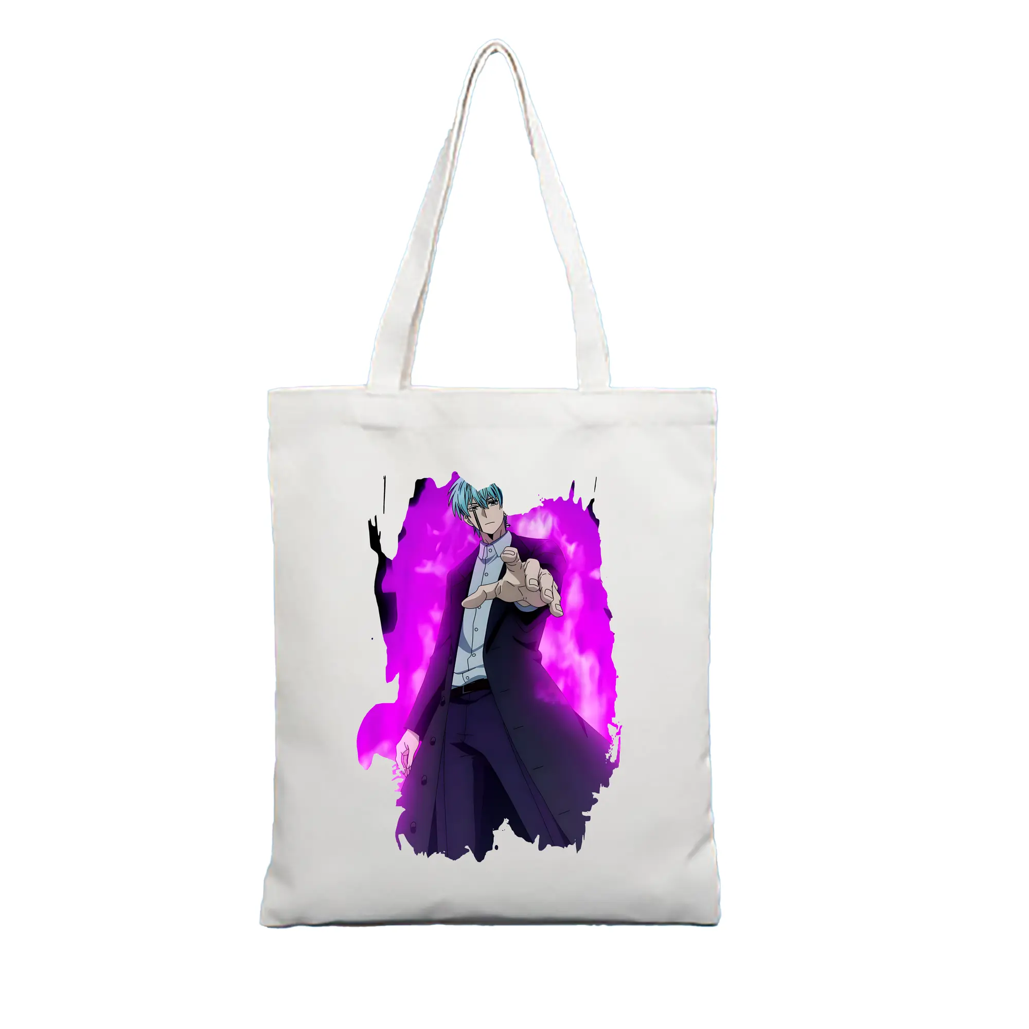 マッシュル グッズ,ランス・クラウン - 縦型キャンバス手提げバッグ（トートバッグ） ・ キャンバス素材 ・ ショッピング用 ・ 軽量 丈夫 お手入れ簡単