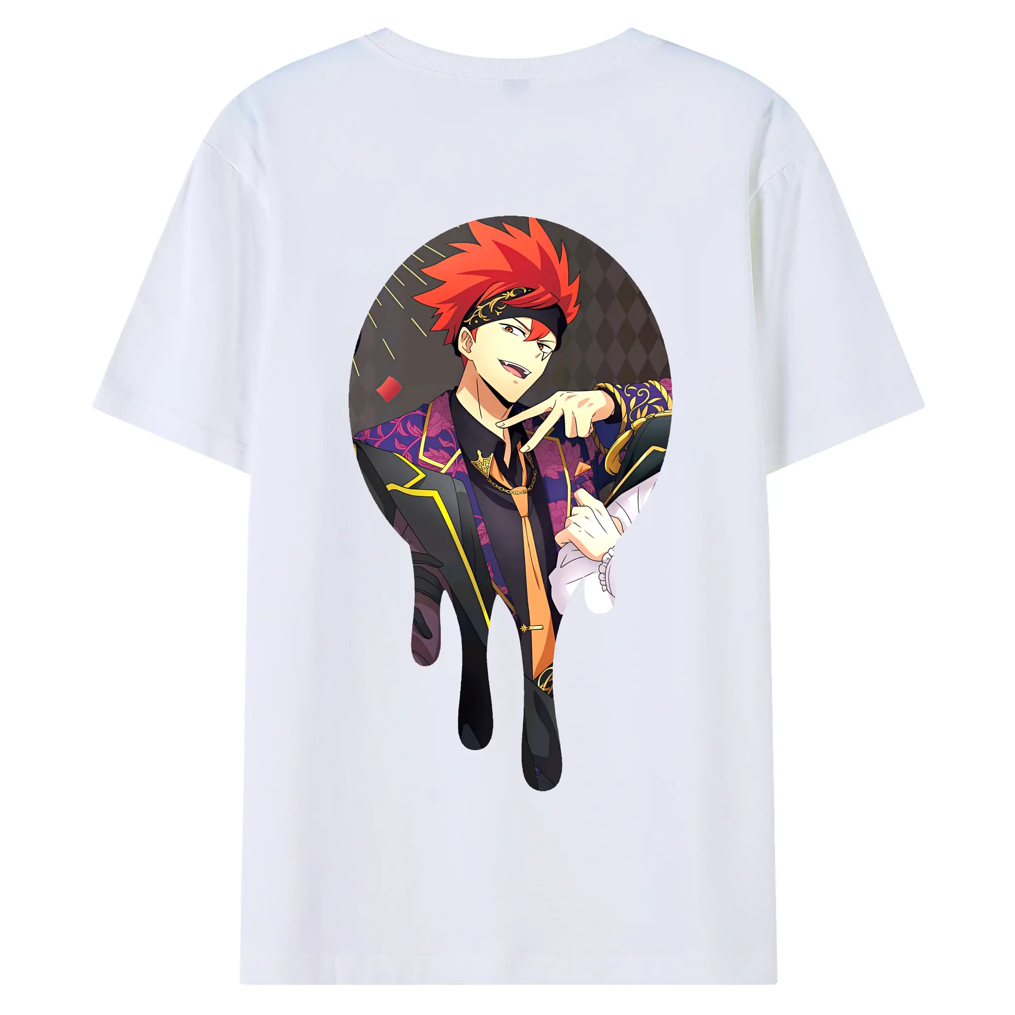 マッシュル グッズ,ドット・バレット - 綿100％ 半袖Tシャツ ・ バックプリント ・ 快適 通気性 ・ 日常使い 散歩 スポーツ用