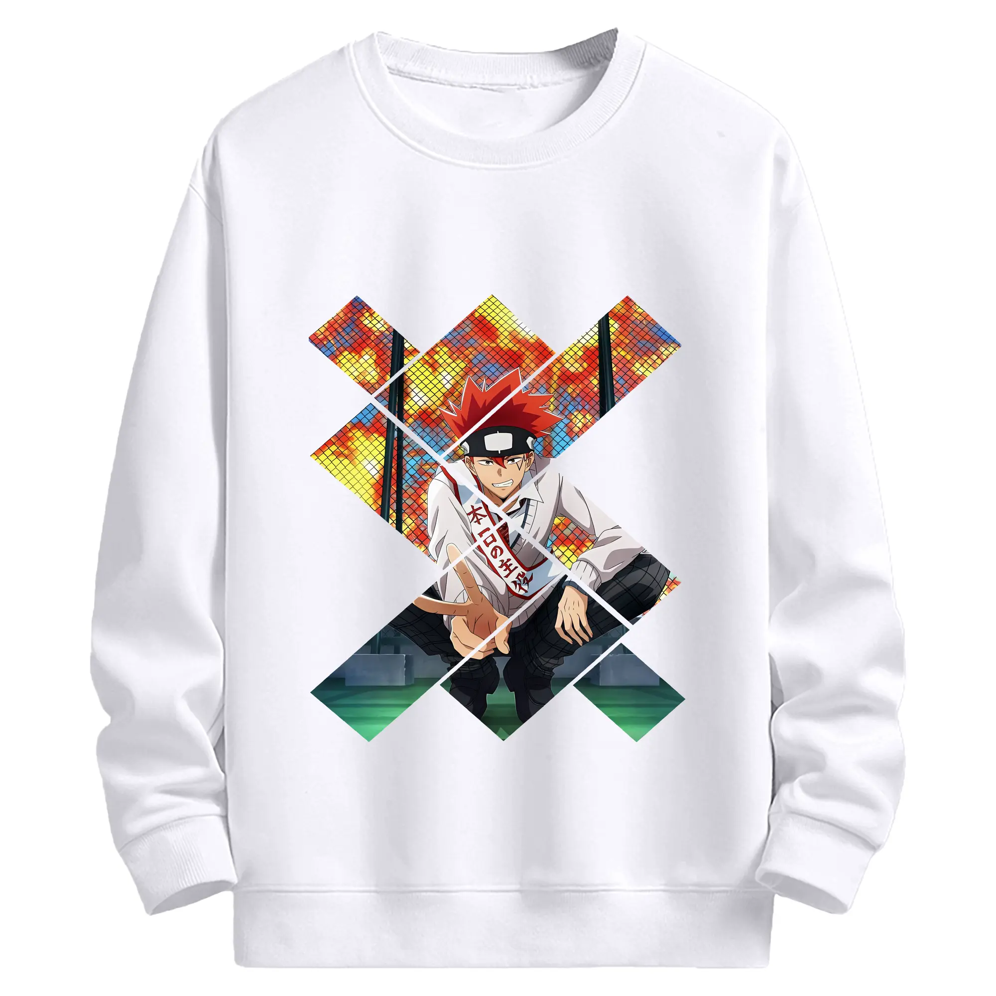 マッシュル グッズ,ドット・バレット - 高品質 クルーネック スウェット ・ コットン59％ ポリエステル41％ ・ ユニセックス 長袖 トレーナー ・ カジュアル デイリー スポーツ 散歩用