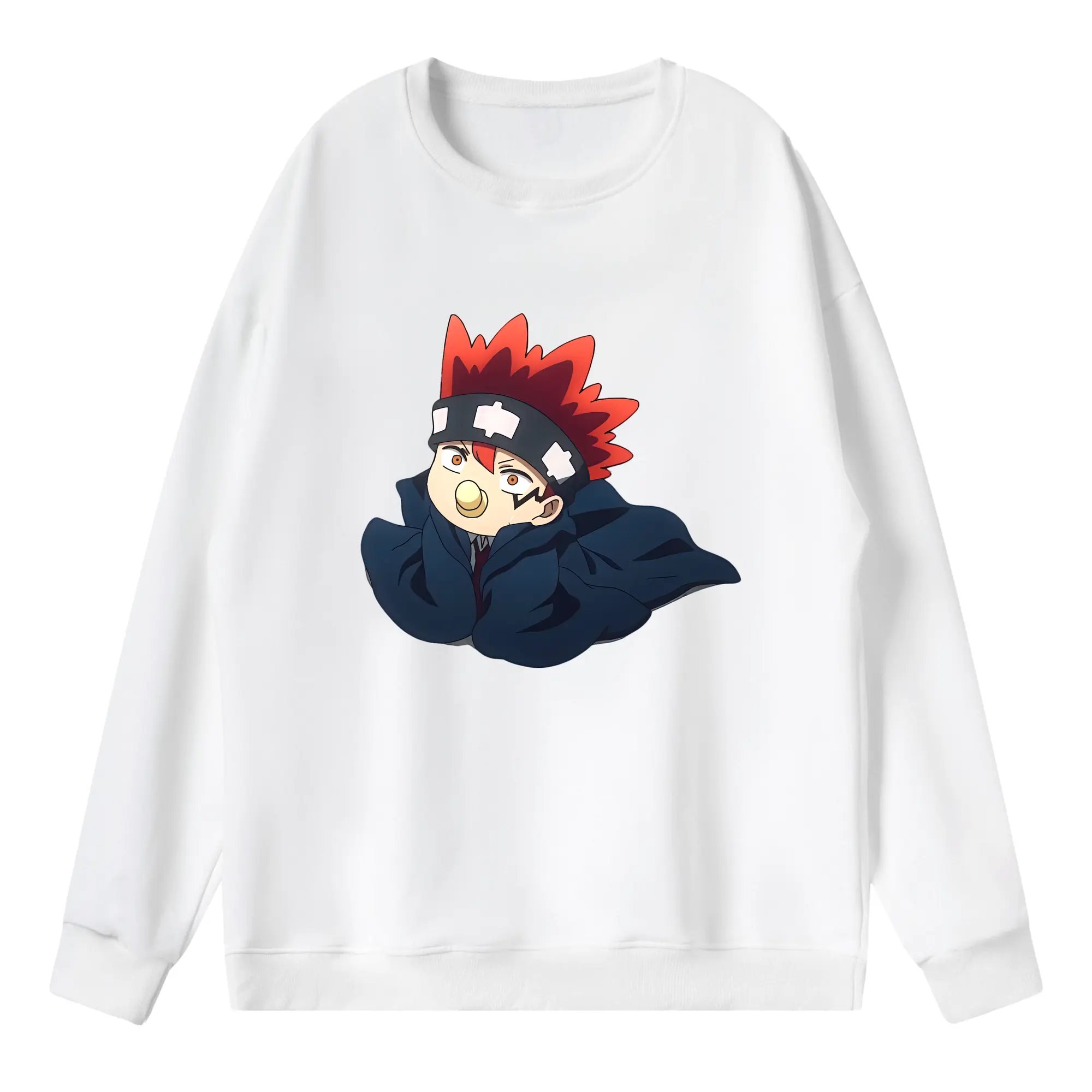 マッシュル グッズ,ドット・バレット - 薄手 クルーネック スウェット 裏毛260g · ポリエステル 春秋向け カジュアル 男女兼用 · トレーナー デイリー スポーツ 散歩に最適