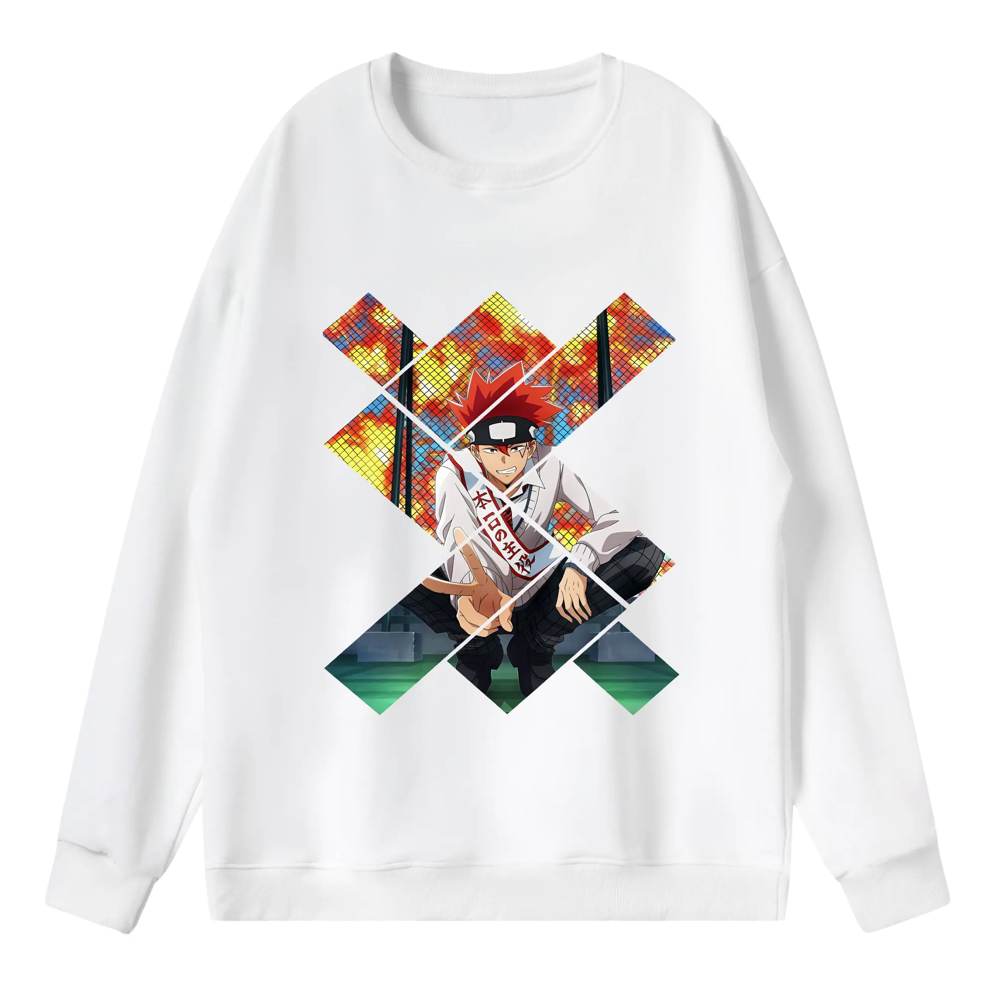 マッシュル グッズ,ドット・バレット - 薄手 クルーネック スウェット 裏毛260g · ポリエステル 春秋向け カジュアル 男女兼用 · トレーナー デイリー スポーツ 散歩に最適