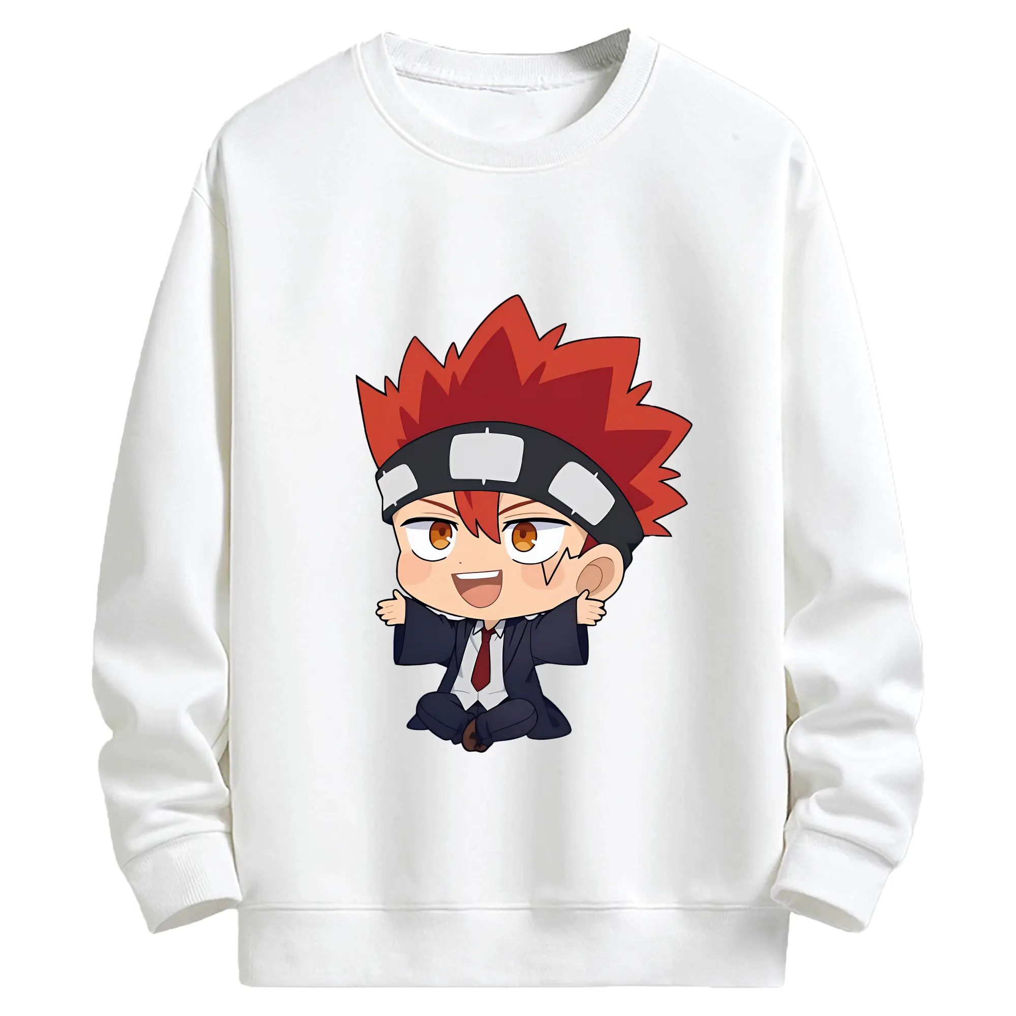 マッシュル グッズ,ドット・バレット - キッズ クルーネックスウェットシャツ ・ フロントプリント ・ 綿80％ ポリエステル20％ ・ 快適 通学 スポーツ 日常使い お散歩用