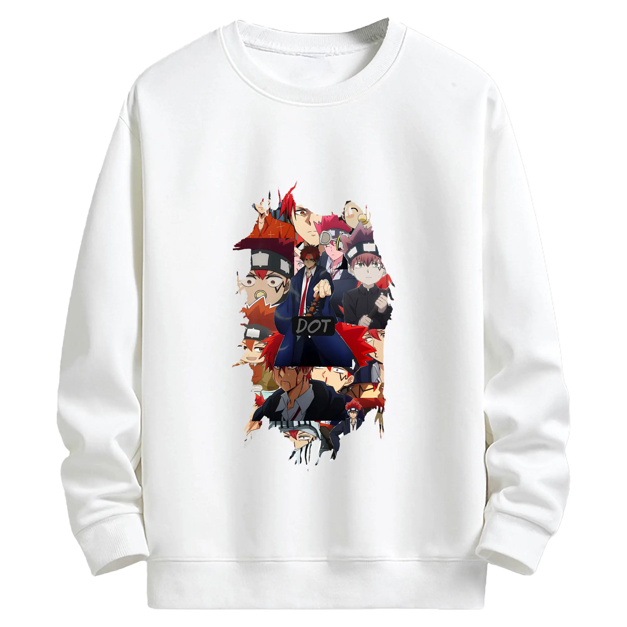 マッシュル グッズ,ドット・バレット - キッズ クルーネックスウェットシャツ ・ フロントプリント ・ 綿80％ ポリエステル20％ ・ 快適 通学 スポーツ 日常使い お散歩用