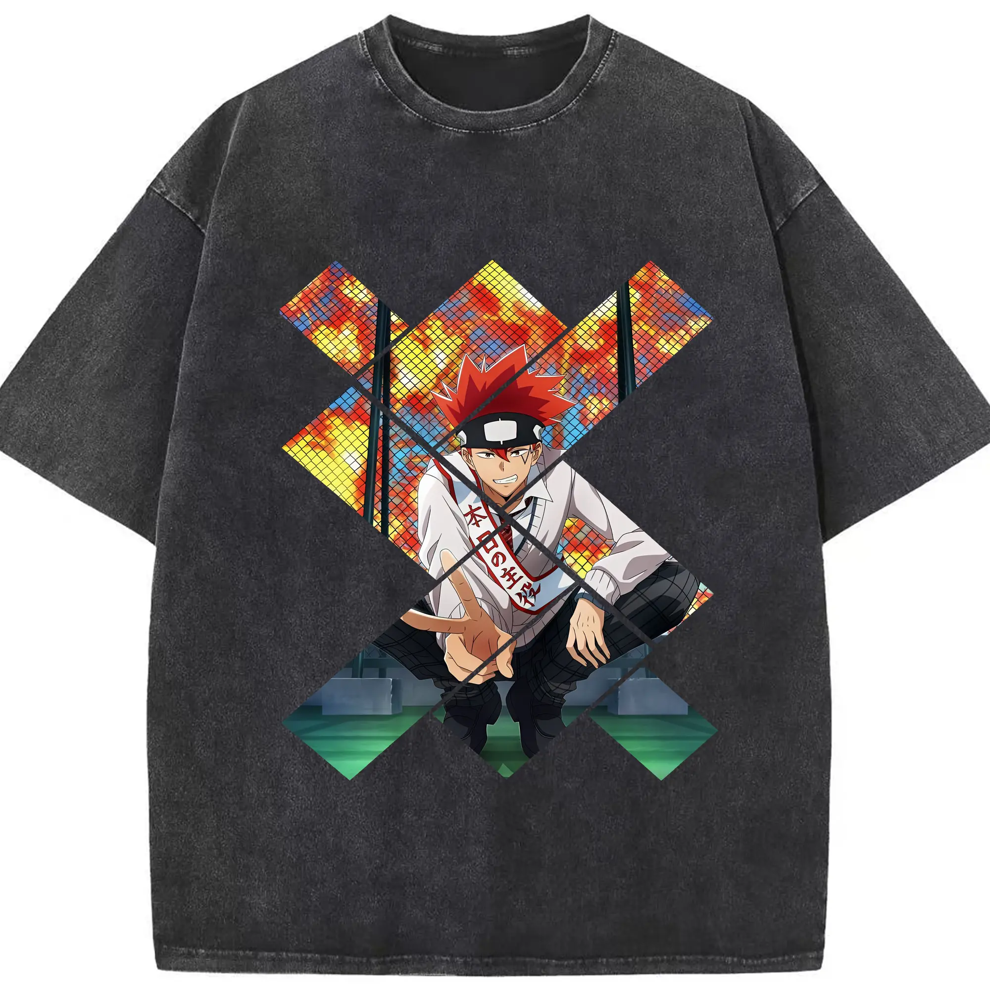 マッシュル グッズ,ドット・バレット - 綿100％ ヴィンテージ風 半袖Tシャツ ・ フロントプリント ・ 柔らか肌触り ・ 通気性 快適 ・ スポーツ カジュアル 外出用