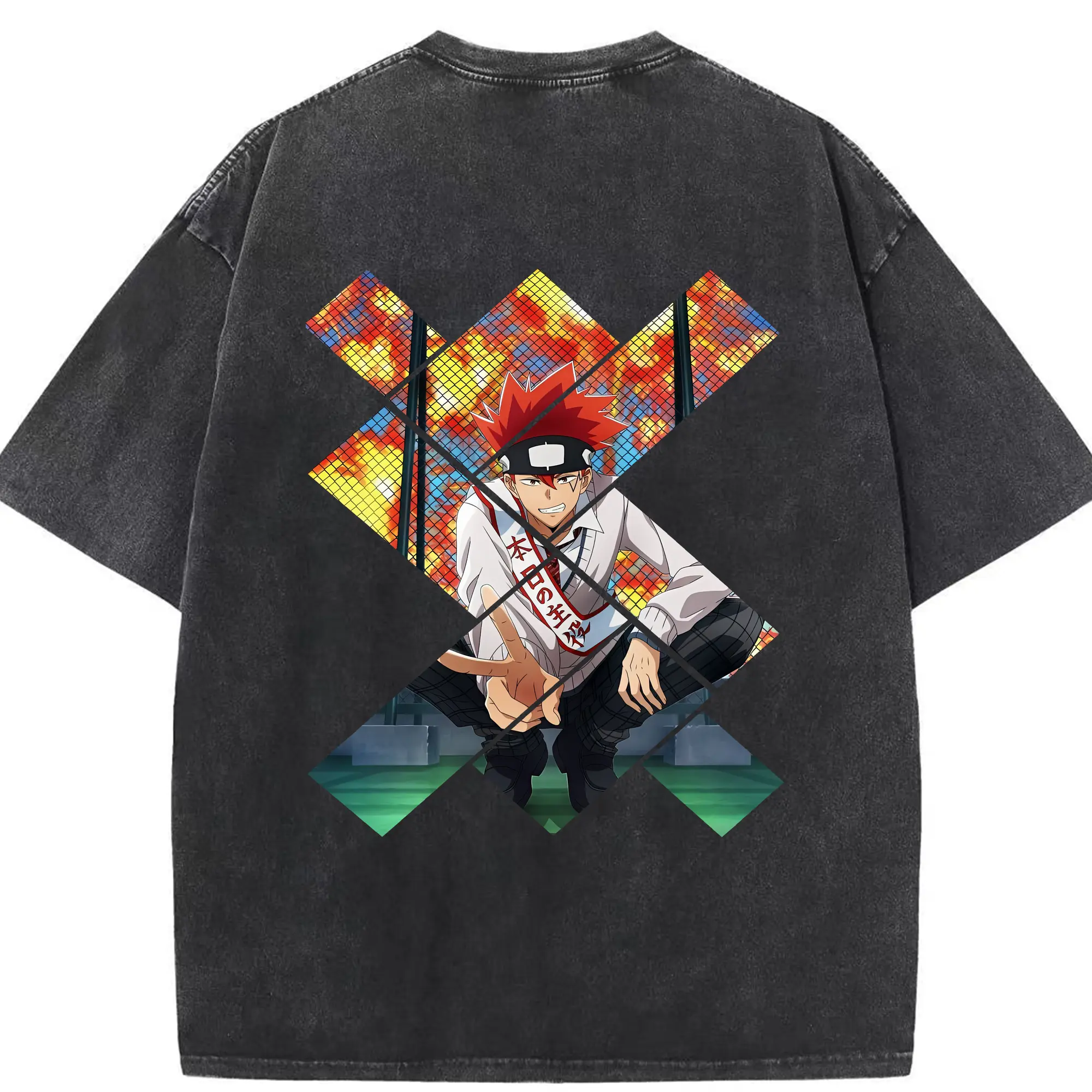 マッシュル グッズ,ドット・バレット - 綿100％ ヴィンテージ風 半袖Tシャツ ・ 背面プリント ・ 柔らか肌触り ・ 通気性 快適 ・ スポーツ カジュアル 外出用