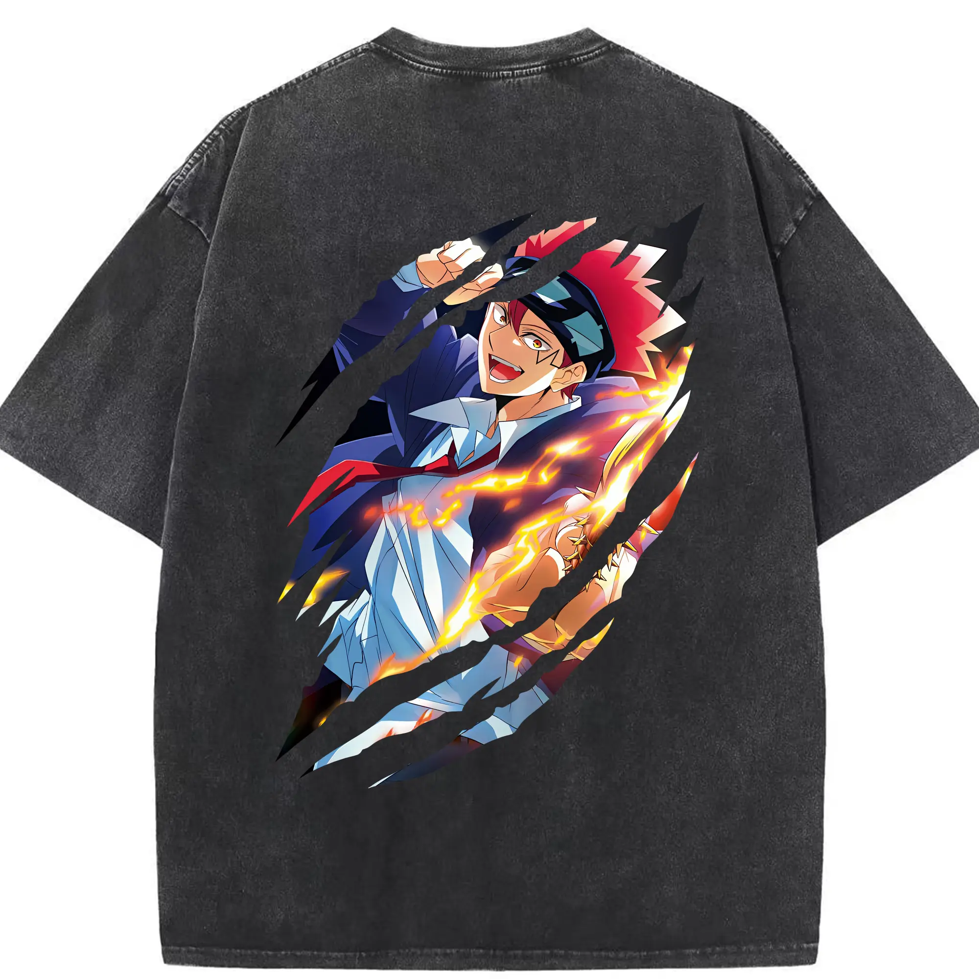 マッシュル グッズ,ドット・バレット - 綿100％ ヴィンテージ風 半袖Tシャツ ・ 背面プリント ・ 柔らか肌触り ・ 通気性 快適 ・ スポーツ カジュアル 外出用