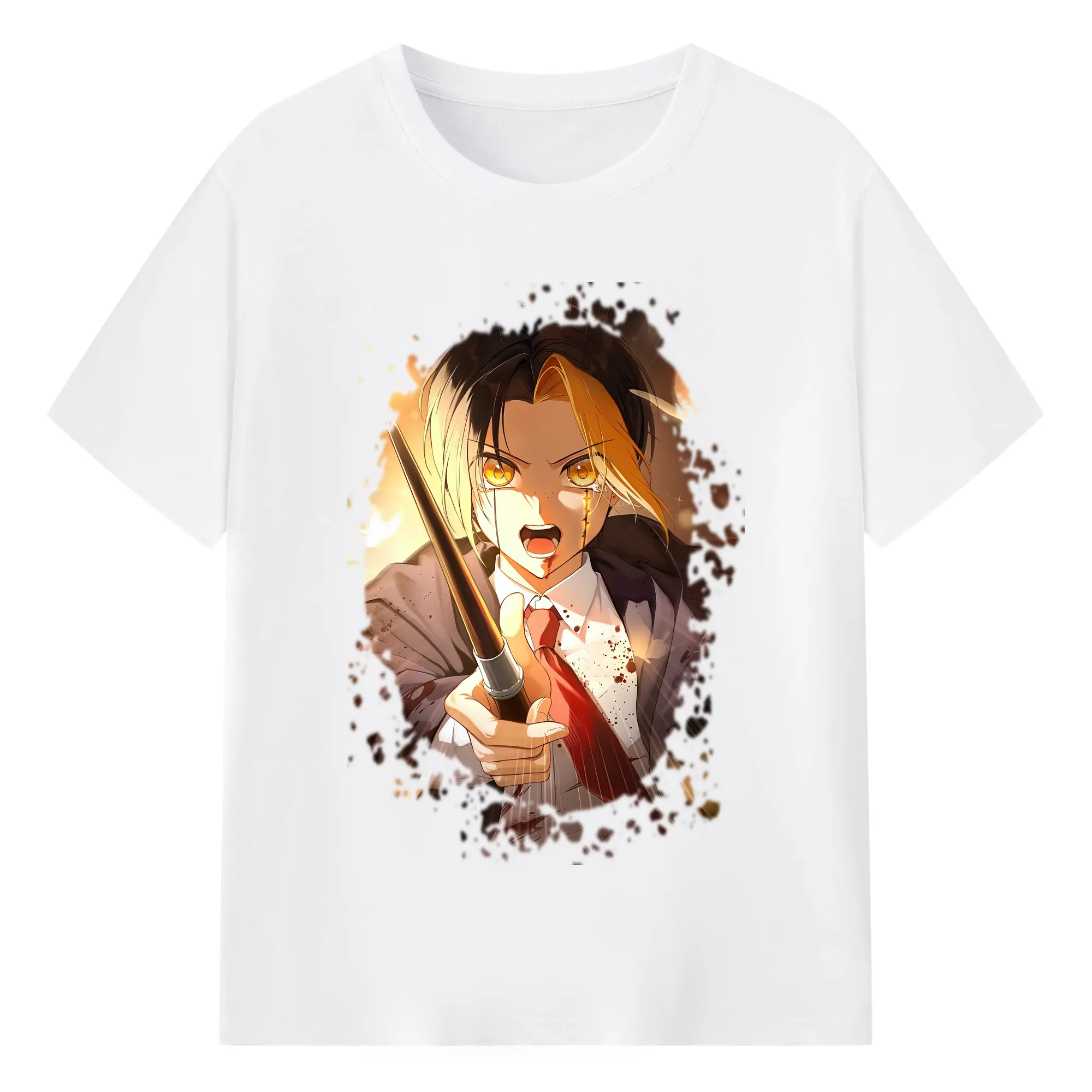 マッシュル グッズ,フィン・エイムズ - 綿100％ 半袖Tシャツ ・ フロントプリント ・ 快適 通気性 ・ 日常使い 散歩 スポーツ用