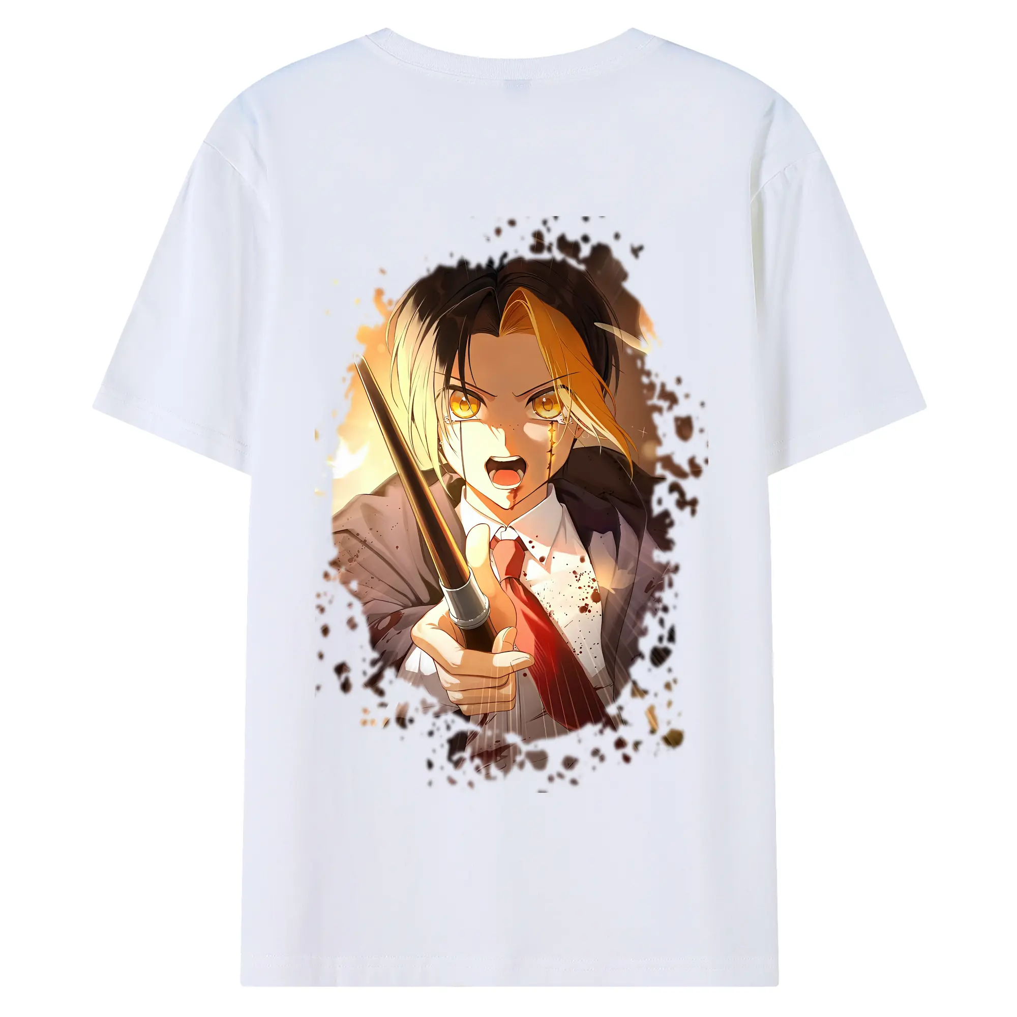 マッシュル グッズ,フィン・エイムズ - 綿100％ 半袖Tシャツ ・ バックプリント ・ 快適 通気性 ・ 日常使い 散歩 スポーツ用