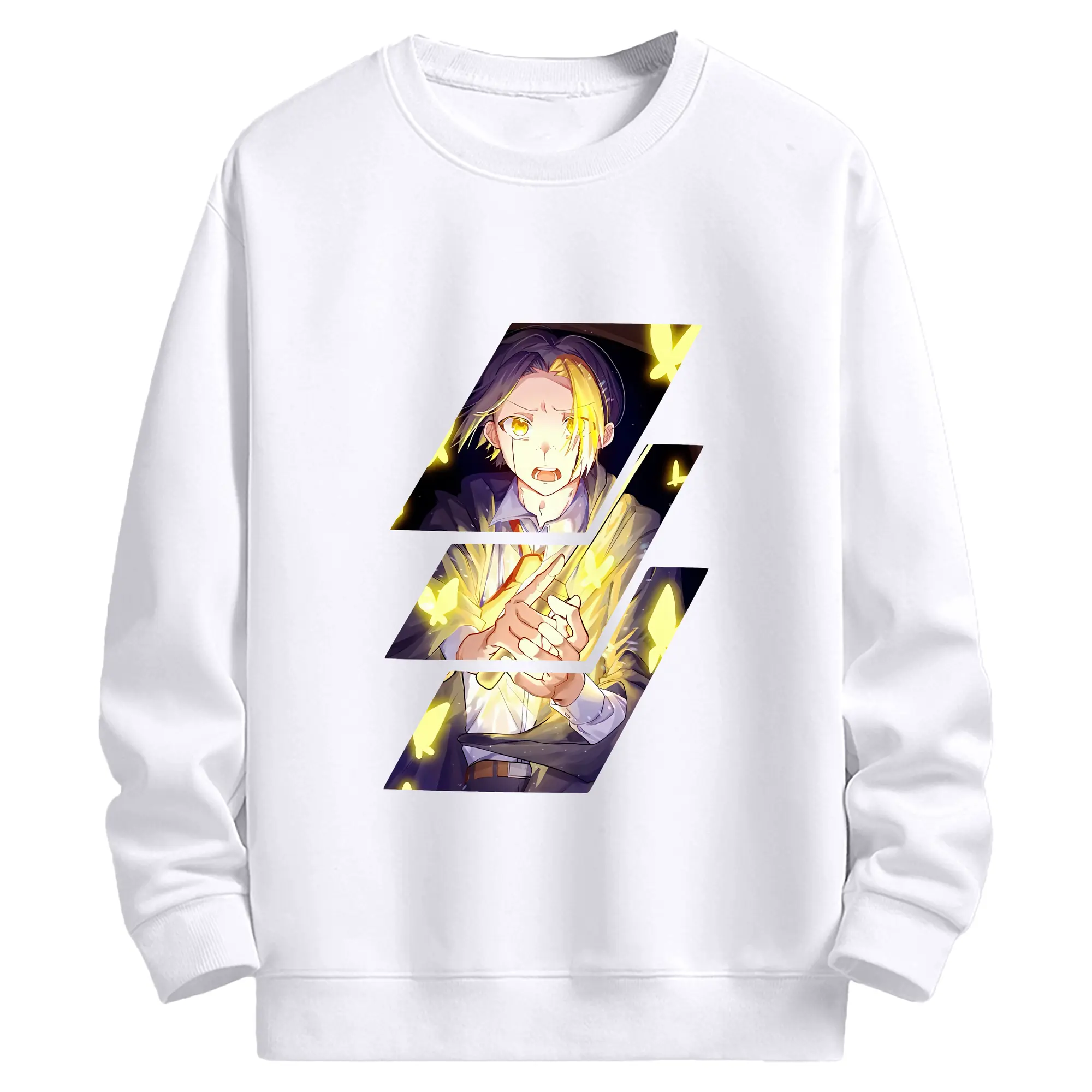 マッシュル グッズ,フィン・エイムズ - 高品質 クルーネック スウェット ・ コットン59％ ポリエステル41％ ・ ユニセックス 長袖 トレーナー ・ カジュアル デイリー スポーツ 散歩用