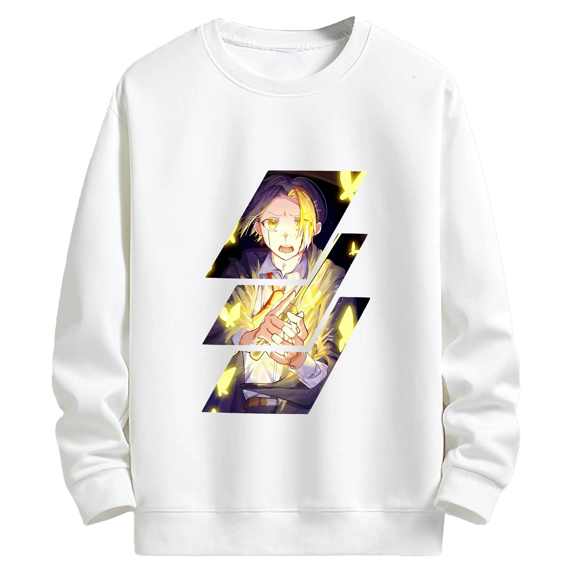 マッシュル グッズ,フィン・エイムズ - キッズ クルーネックスウェットシャツ ・ フロントプリント ・ 綿80％ ポリエステル20％ ・ 快適 通学 スポーツ 日常使い お散歩用