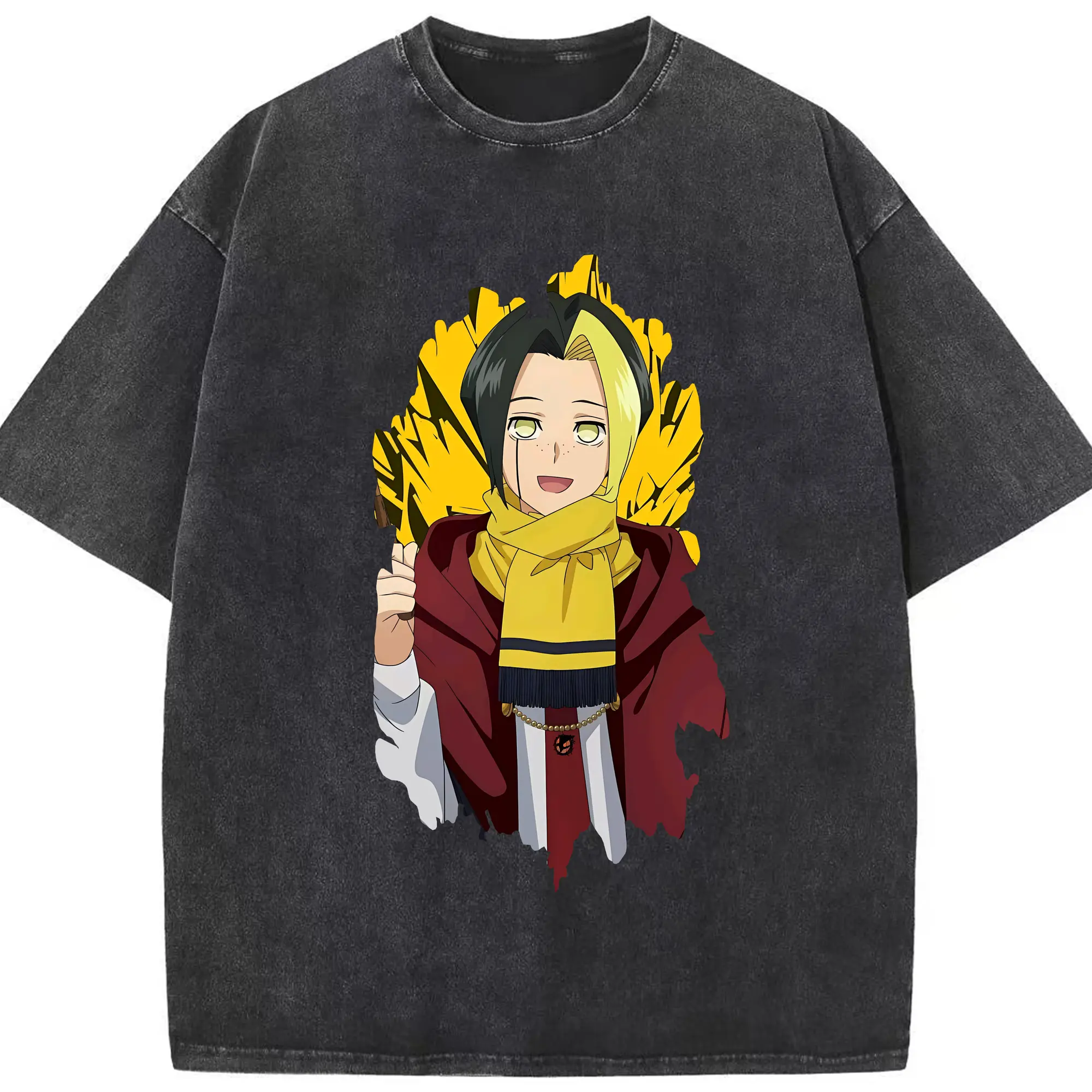 マッシュル グッズ,フィン・エイムズ - 綿100％ ヴィンテージ風 半袖Tシャツ ・ フロントプリント ・ 柔らか肌触り ・ 通気性 快適 ・ スポーツ カジュアル 外出用