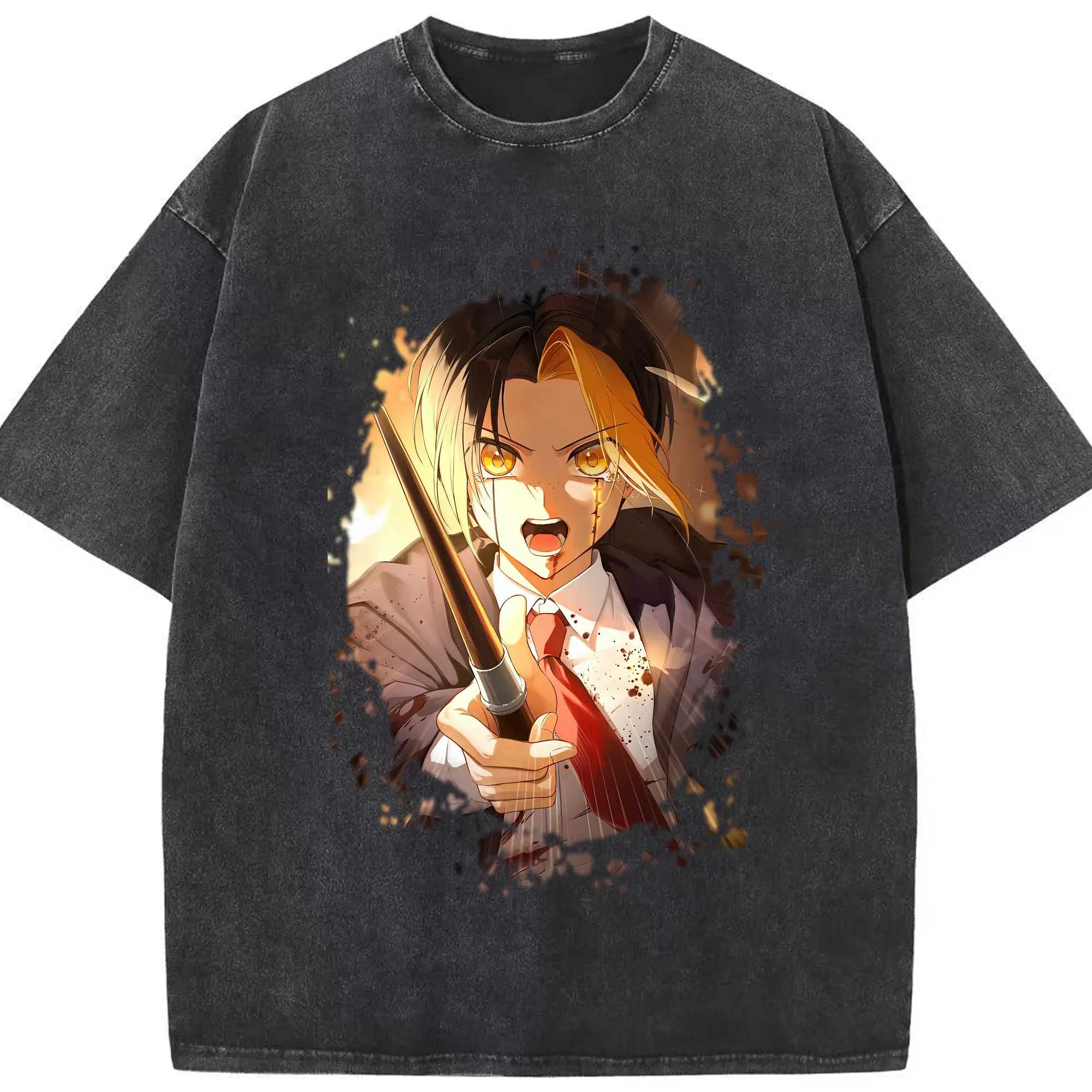 マッシュル グッズ,フィン・エイムズ - 綿100％ ヴィンテージ風 半袖Tシャツ ・ フロントプリント ・ 柔らか肌触り ・ 通気性 快適 ・ スポーツ カジュアル 外出用