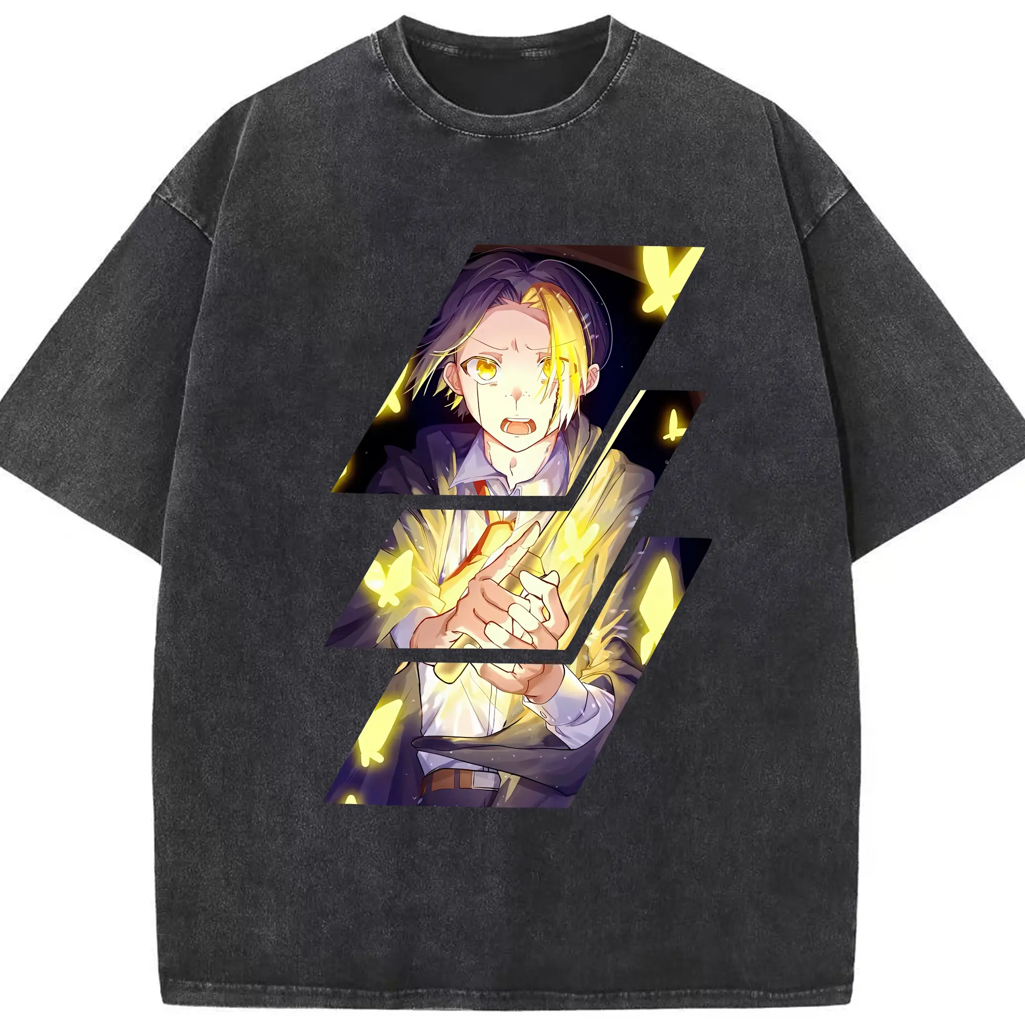 マッシュル グッズ,フィン・エイムズ - 綿100％ ヴィンテージ風 半袖Tシャツ ・ フロントプリント ・ 柔らか肌触り ・ 通気性 快適 ・ スポーツ カジュアル 外出用