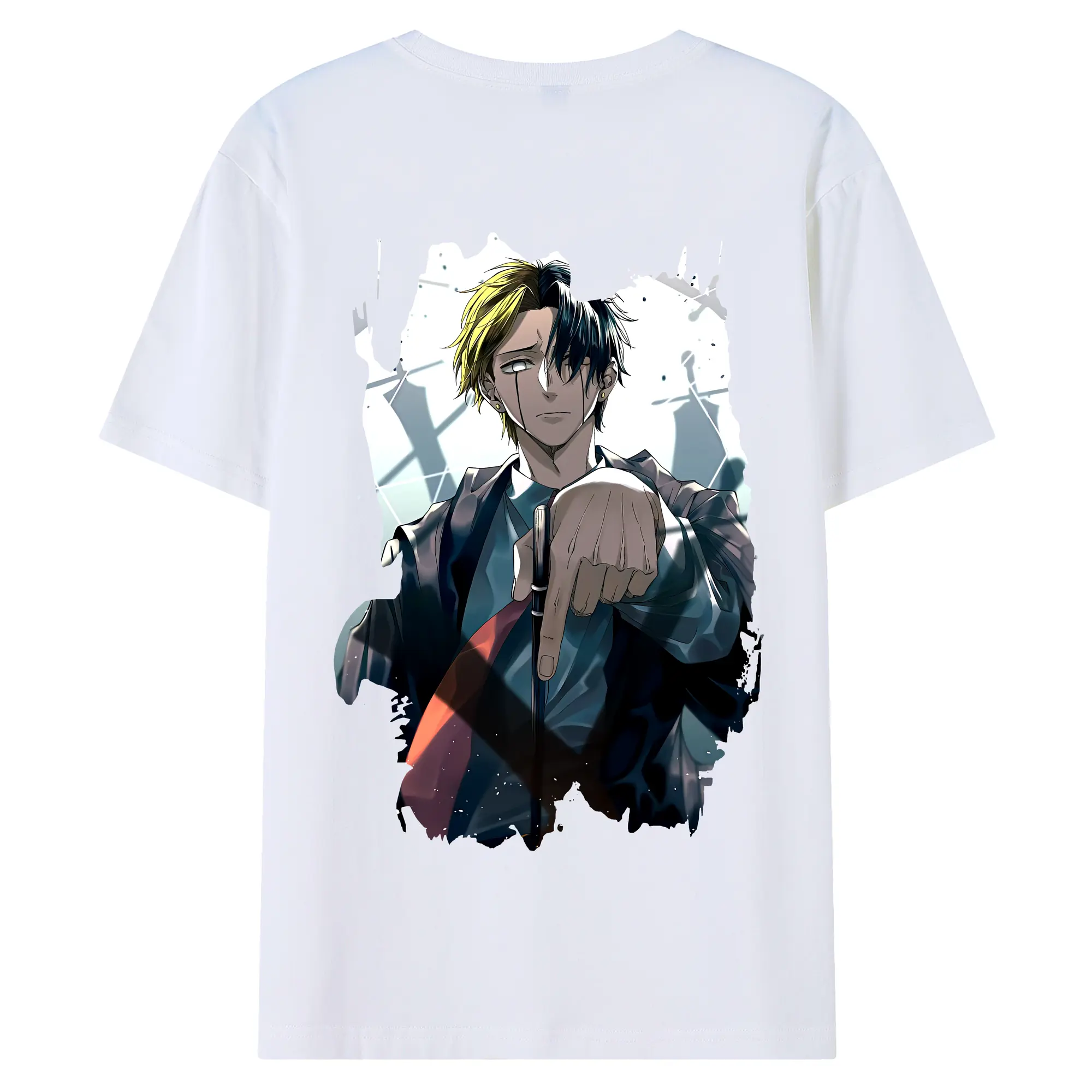 マッシュル グッズ,レイン・エイムズ - 綿100％ 半袖Tシャツ ・ バックプリント ・ 快適 通気性 ・ 日常使い 散歩 スポーツ用