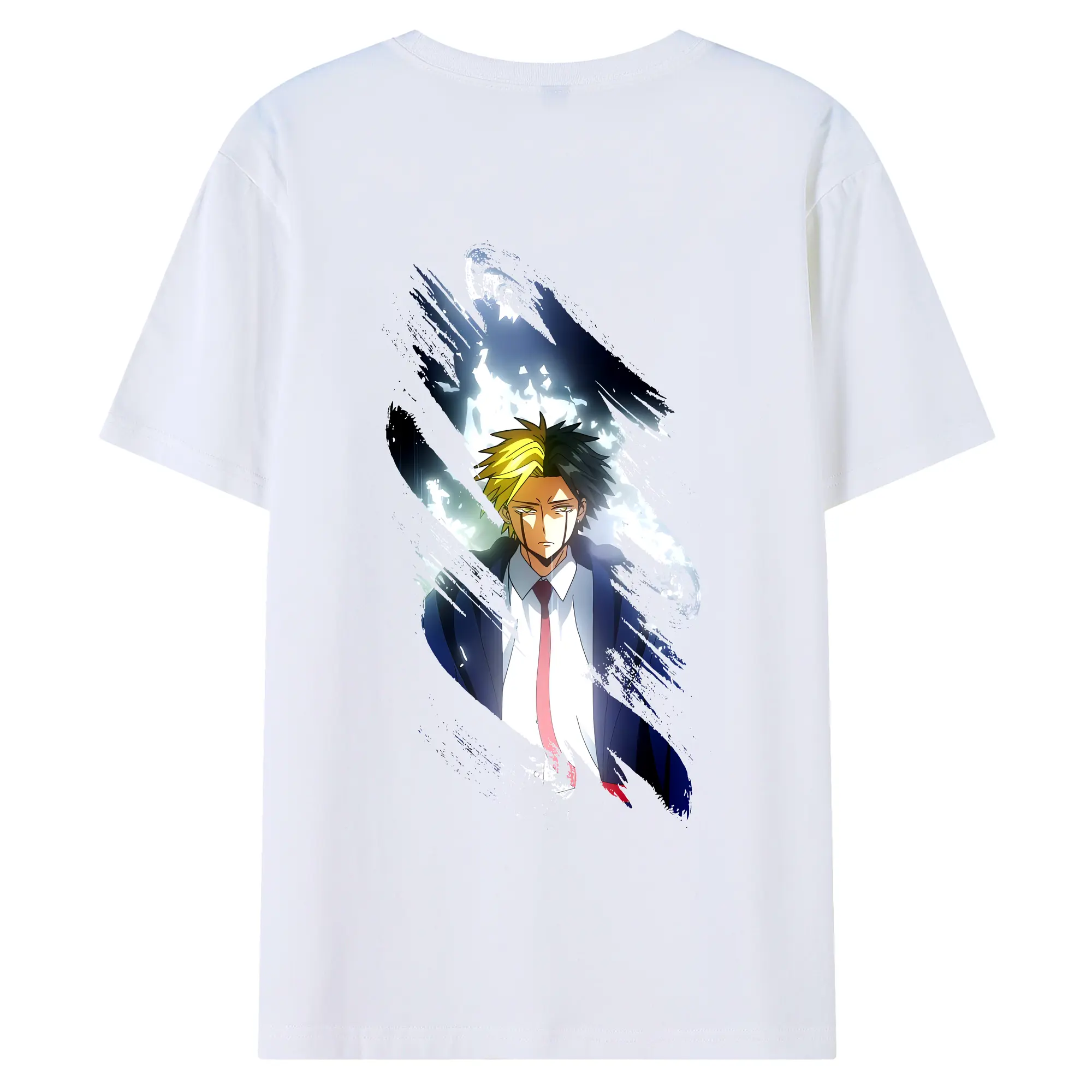 マッシュル グッズ,レイン・エイムズ - 綿100％ 半袖Tシャツ ・ バックプリント ・ 快適 通気性 ・ 日常使い 散歩 スポーツ用