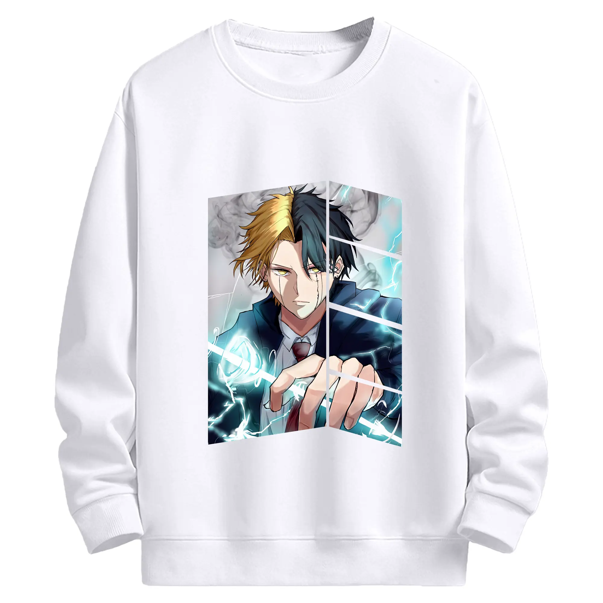 マッシュル グッズ,レイン・エイムズ - 高品質 クルーネック スウェット ・ コットン59％ ポリエステル41％ ・ ユニセックス 長袖 トレーナー ・ カジュアル デイリー スポーツ 散歩用