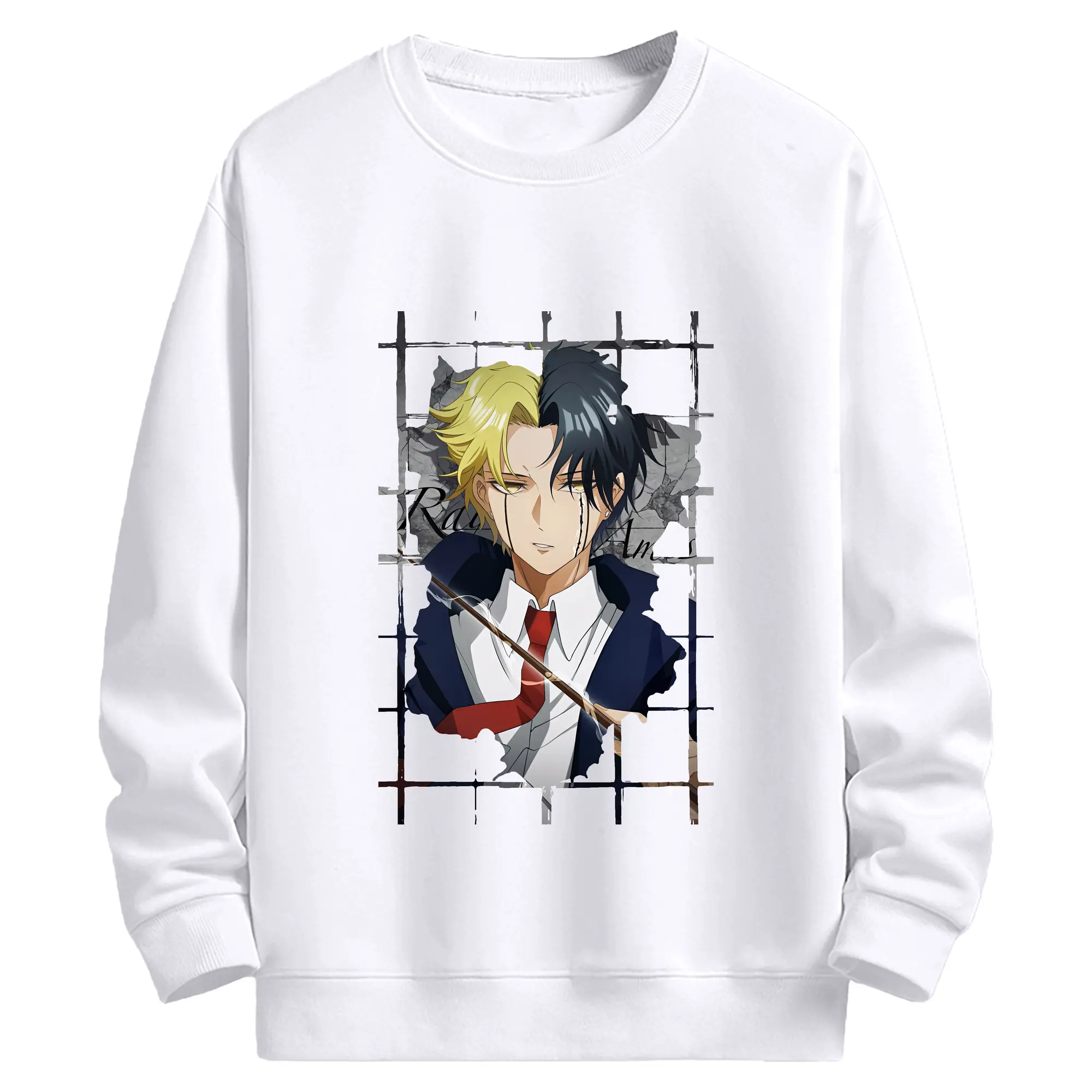 マッシュル グッズ,レイン・エイムズ - 高品質 クルーネック スウェット ・ コットン59％ ポリエステル41％ ・ ユニセックス 長袖 トレーナー ・ カジュアル デイリー スポーツ 散歩用