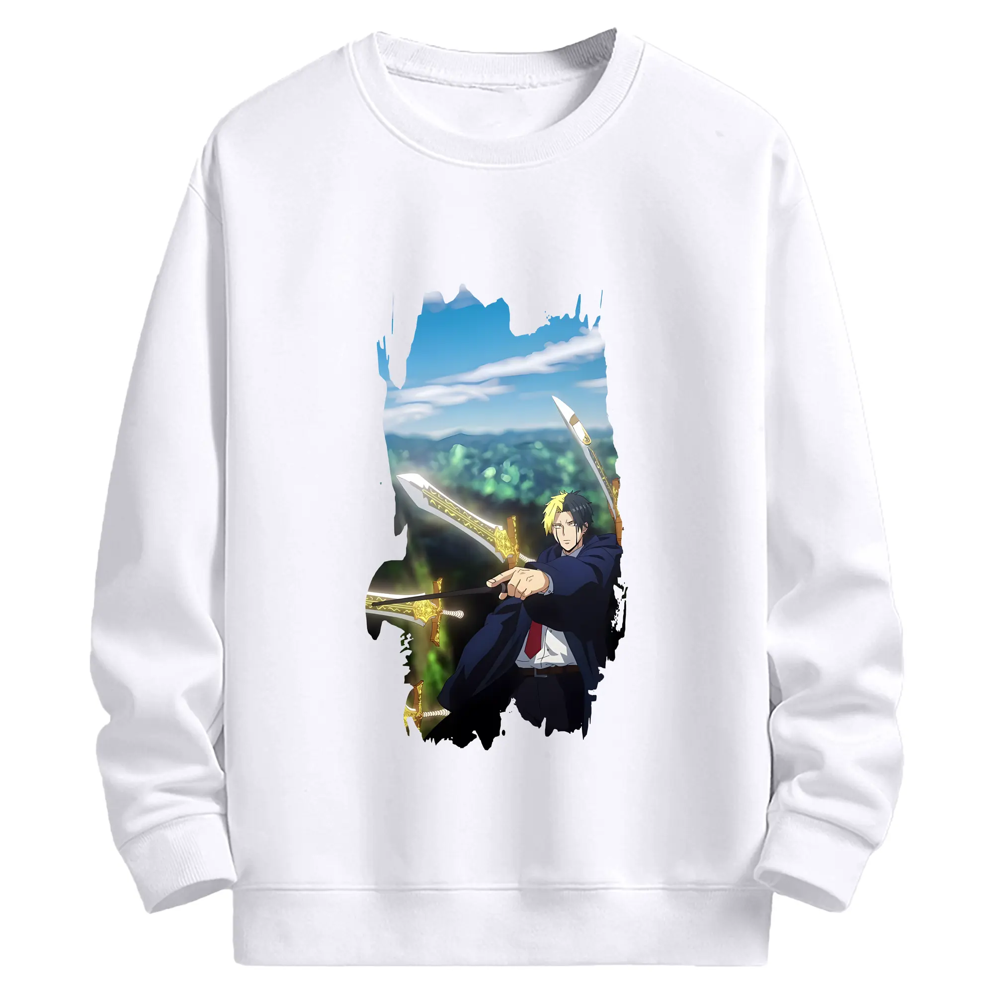 マッシュル グッズ,レイン・エイムズ - 高品質 クルーネック スウェット ・ コットン59％ ポリエステル41％ ・ ユニセックス 長袖 トレーナー ・ カジュアル デイリー スポーツ 散歩用