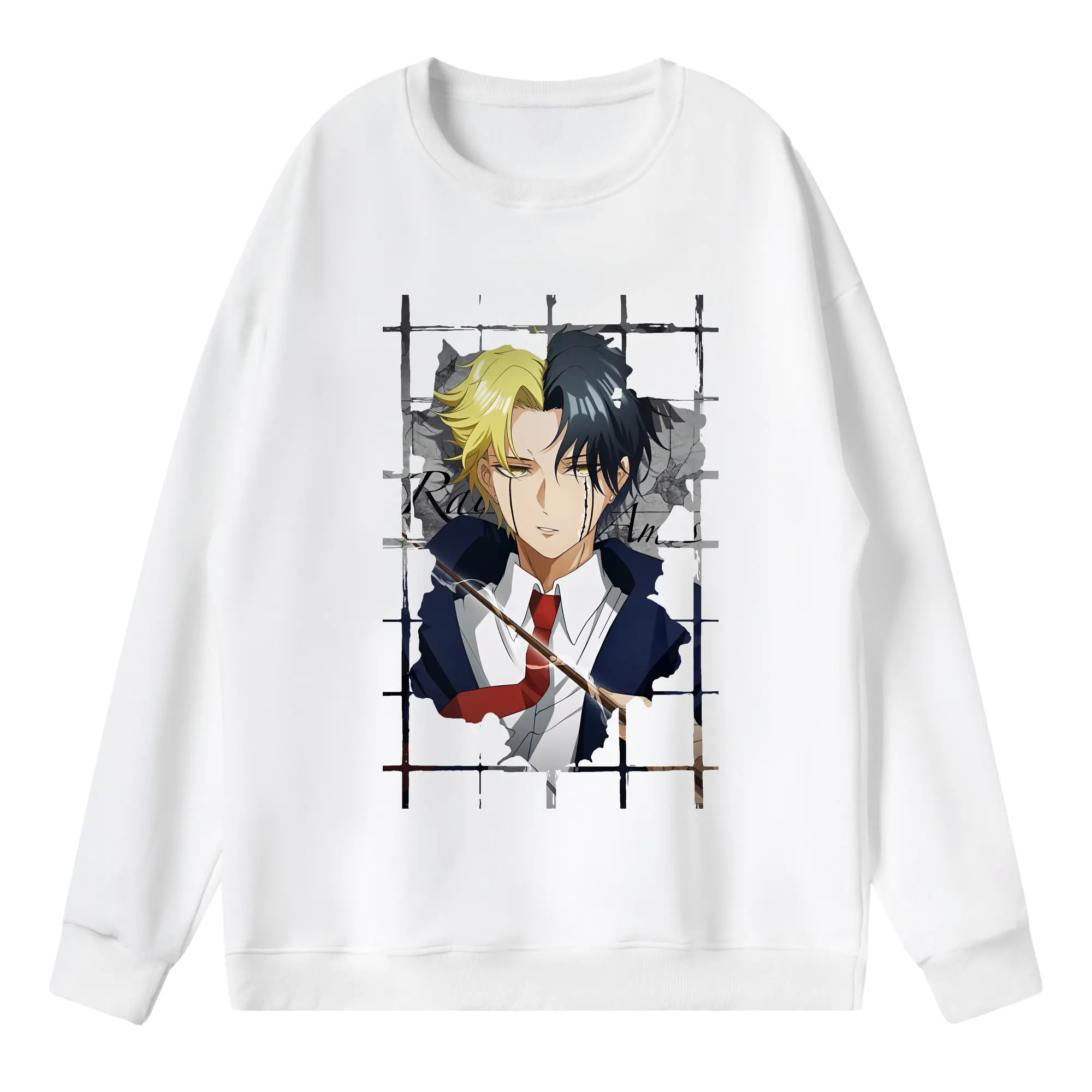 マッシュル グッズ,レイン・エイムズ - 薄手 クルーネック スウェット 裏毛260g · ポリエステル 春秋向け カジュアル 男女兼用 · トレーナー デイリー スポーツ 散歩に最適