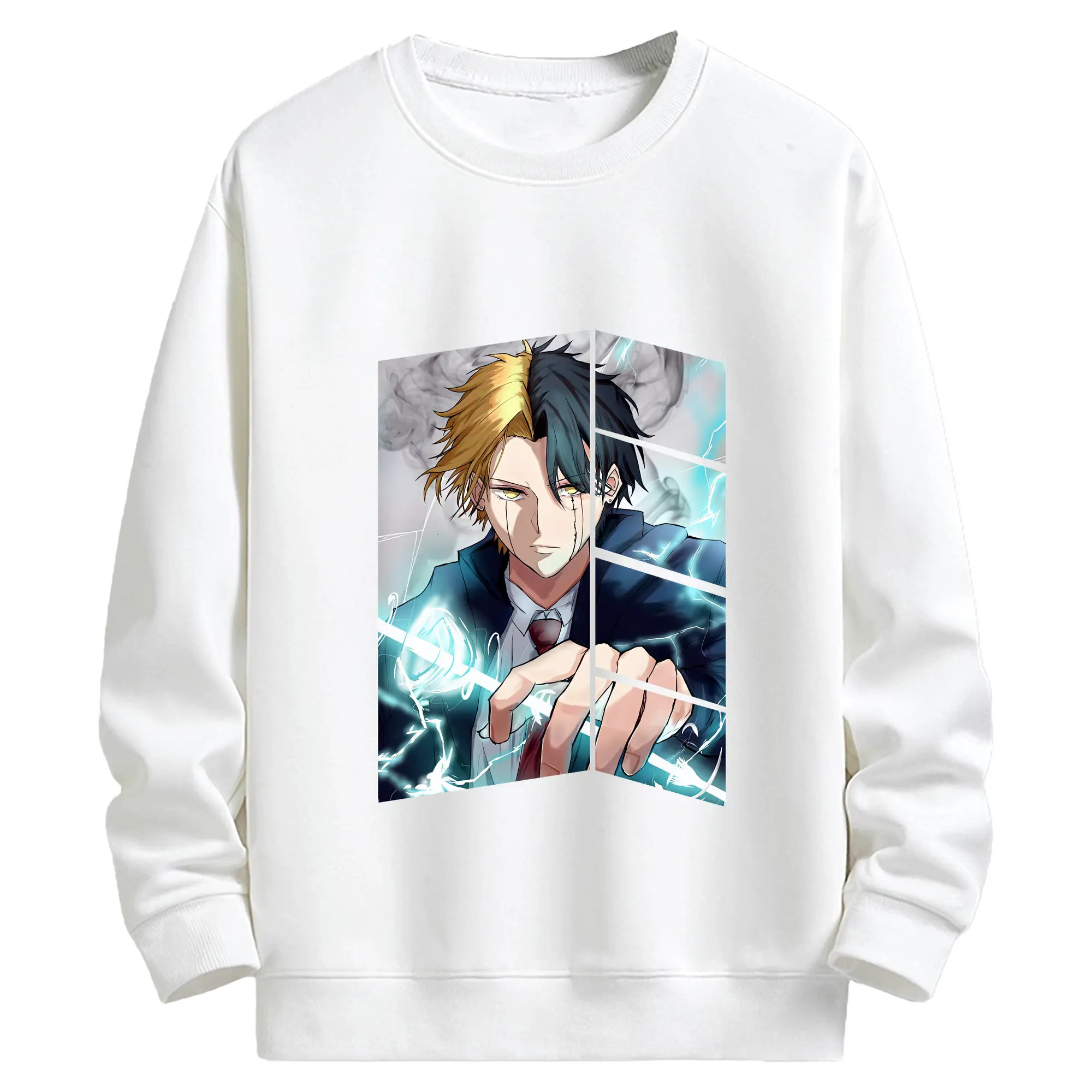 マッシュル グッズ,レイン・エイムズ - キッズ クルーネックスウェットシャツ ・ フロントプリント ・ 綿80％ ポリエステル20％ ・ 快適 通学 スポーツ 日常使い お散歩用