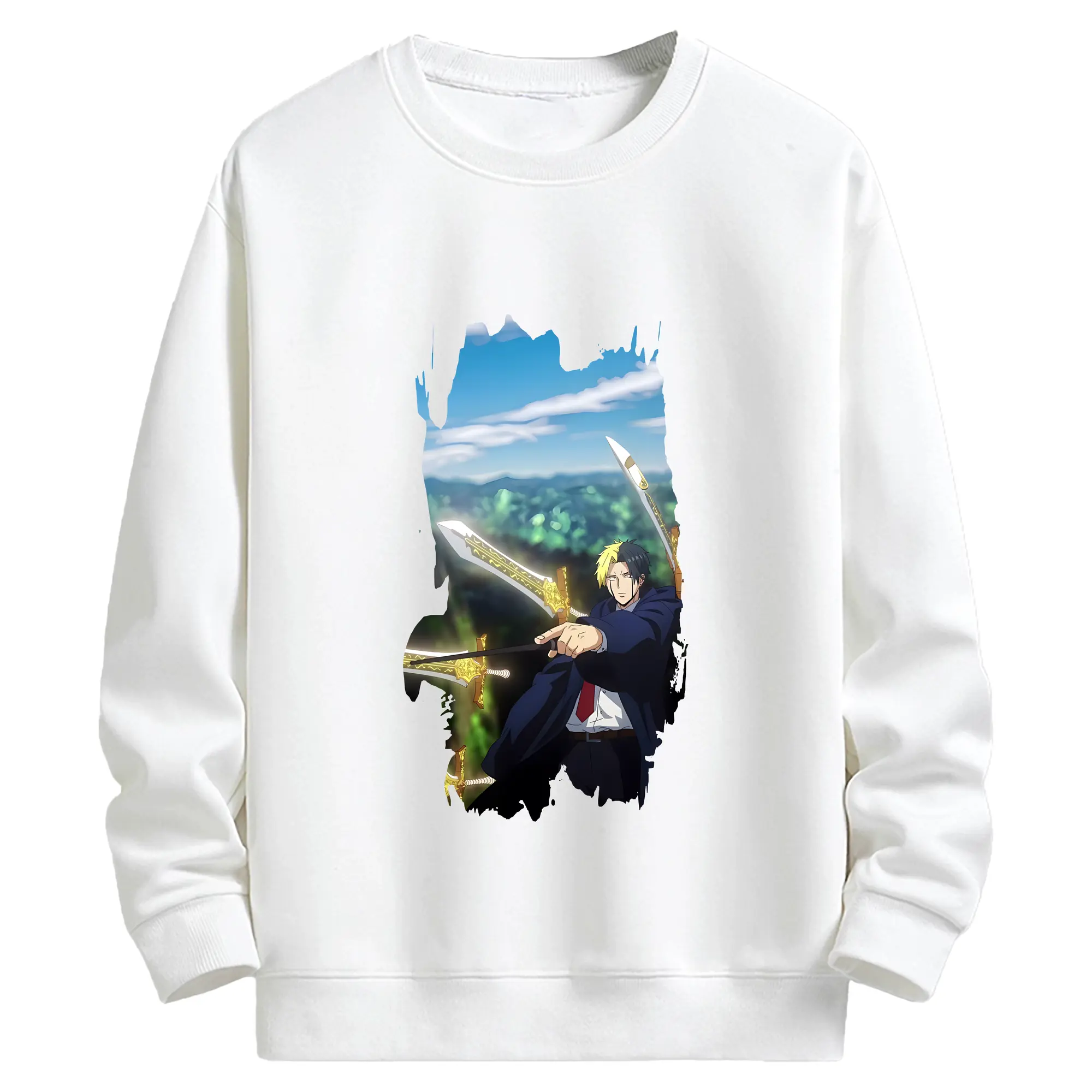 マッシュル グッズ,レイン・エイムズ - キッズ クルーネックスウェットシャツ ・ フロントプリント ・ 綿80％ ポリエステル20％ ・ 快適 通学 スポーツ 日常使い お散歩用