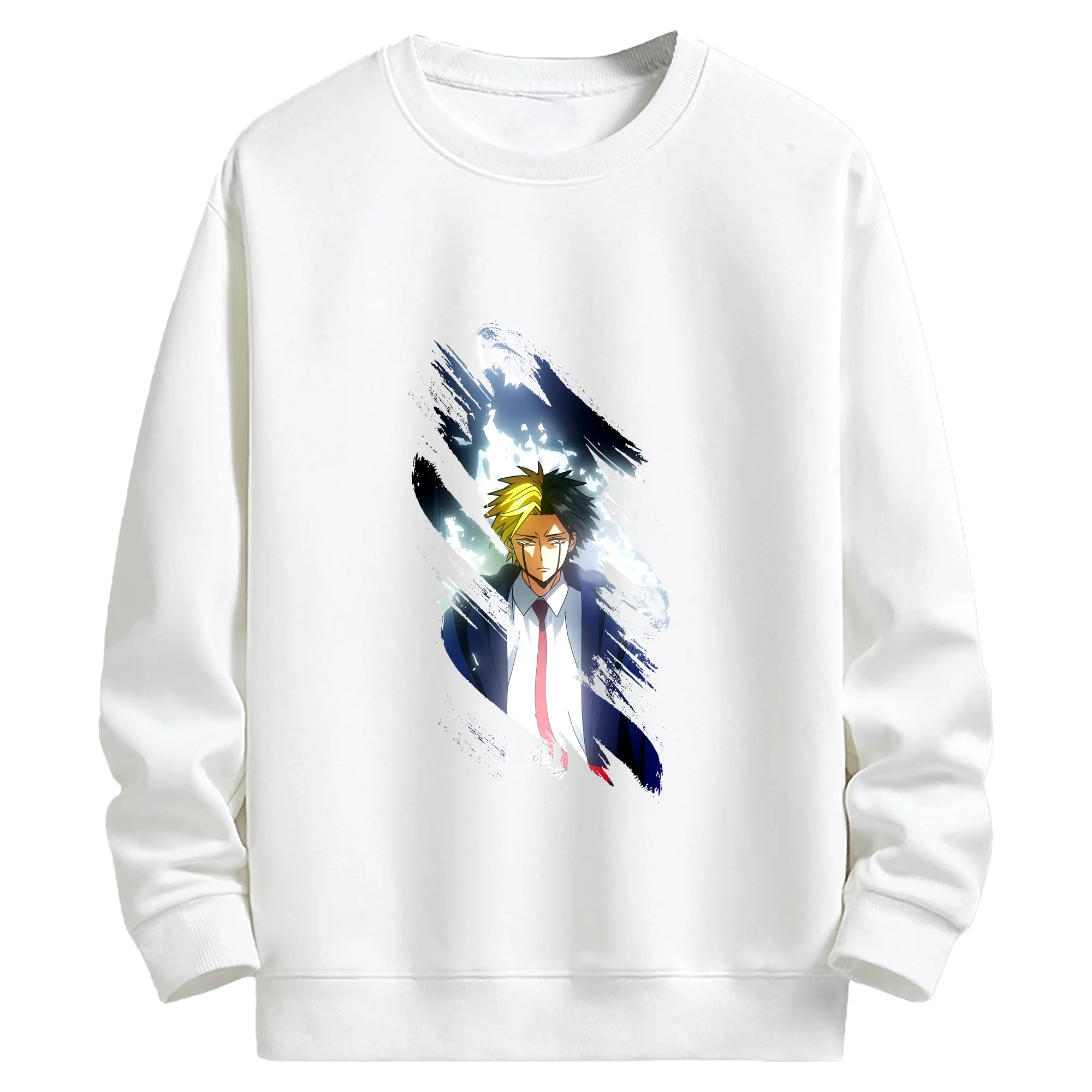 マッシュル グッズ,レイン・エイムズ - キッズ クルーネックスウェットシャツ ・ フロントプリント ・ 綿80％ ポリエステル20％ ・ 快適 通学 スポーツ 日常使い お散歩用