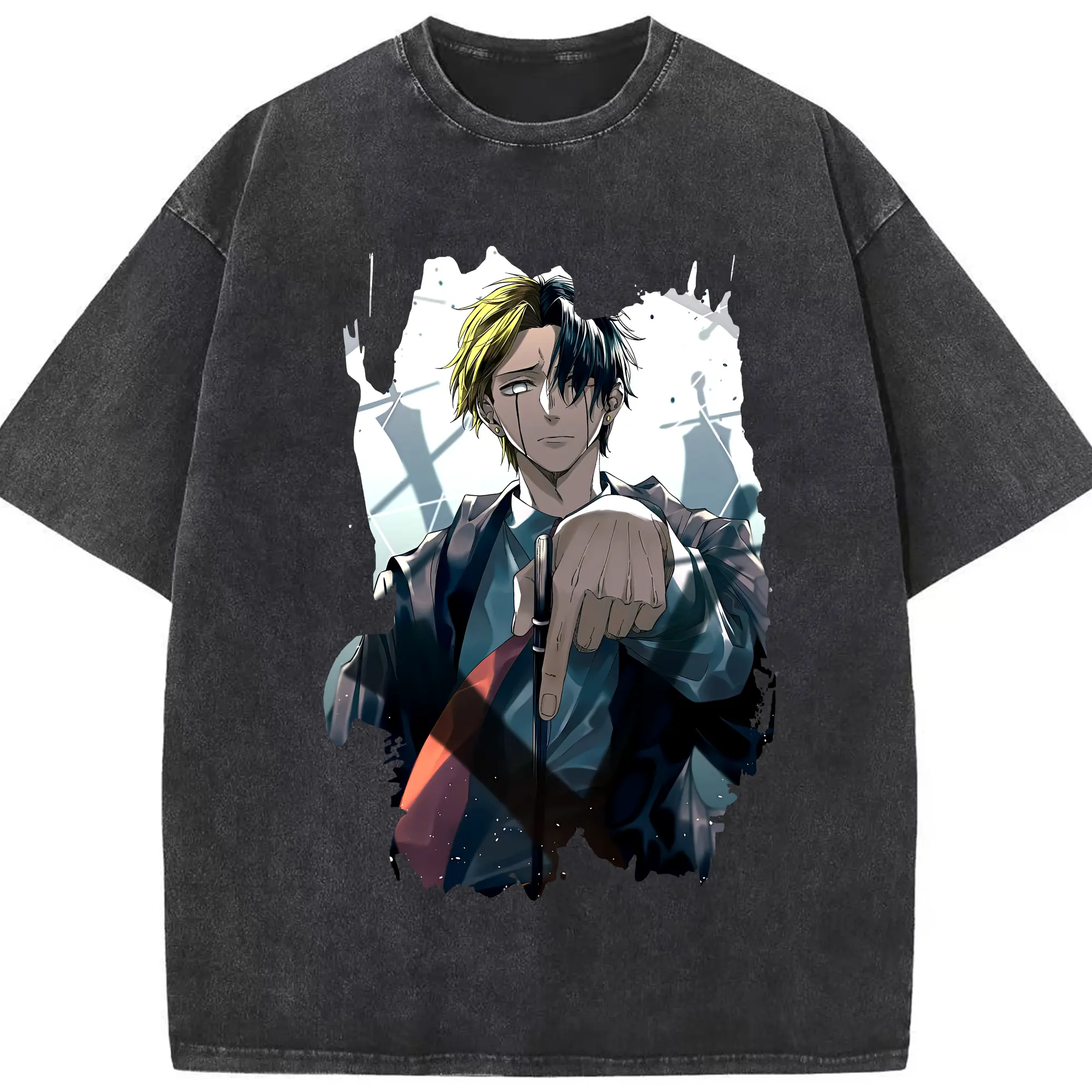 マッシュル グッズ,レイン・エイムズ - 綿100％ ヴィンテージ風 半袖Tシャツ ・ フロントプリント ・ 柔らか肌触り ・ 通気性 快適 ・ スポーツ カジュアル 外出用