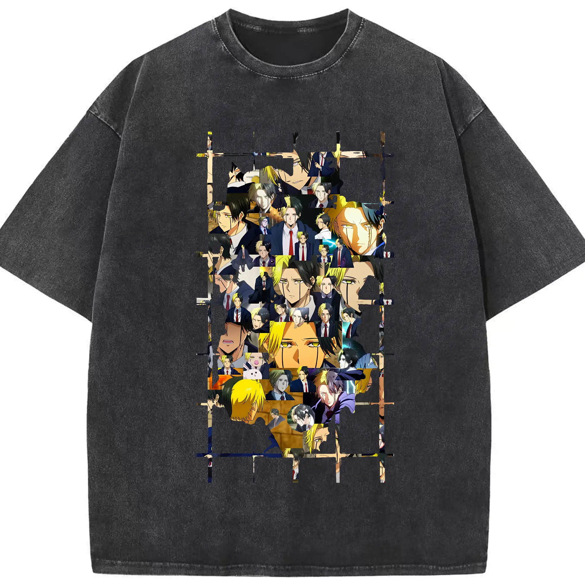 マッシュル グッズ,レイン・エイムズ - 綿100％ ヴィンテージ風 半袖Tシャツ ・ フロントプリント ・ 柔らか肌触り ・ 通気性 快適 ・ スポーツ カジュアル 外出用