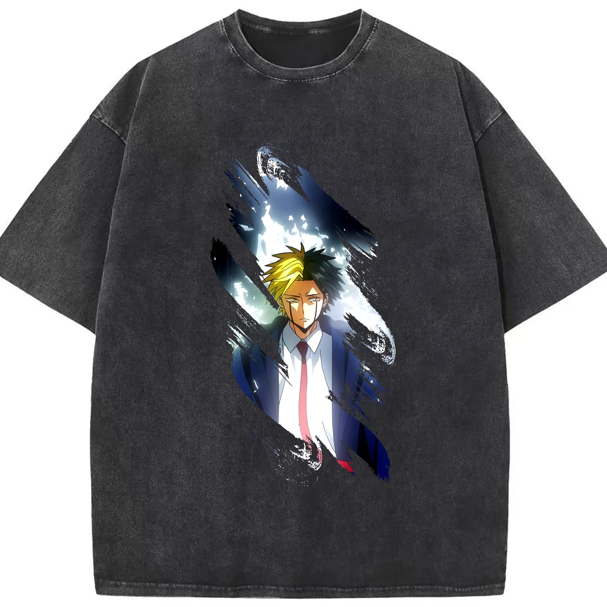 マッシュル グッズ,レイン・エイムズ - 綿100％ ヴィンテージ風 半袖Tシャツ ・ フロントプリント ・ 柔らか肌触り ・ 通気性 快適 ・ スポーツ カジュアル 外出用