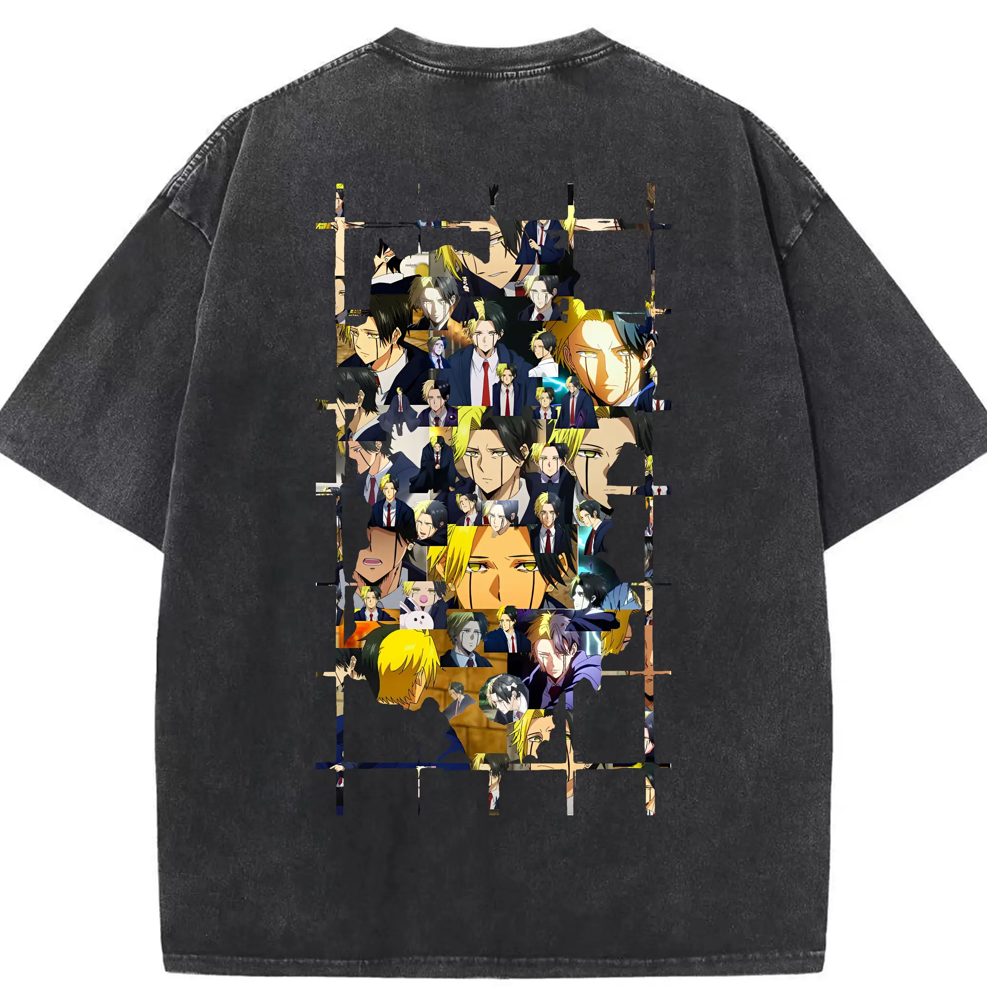 マッシュル グッズ,レイン・エイムズ - 綿100％ ヴィンテージ風 半袖Tシャツ ・ 背面プリント ・ 柔らか肌触り ・ 通気性 快適 ・ スポーツ カジュアル 外出用