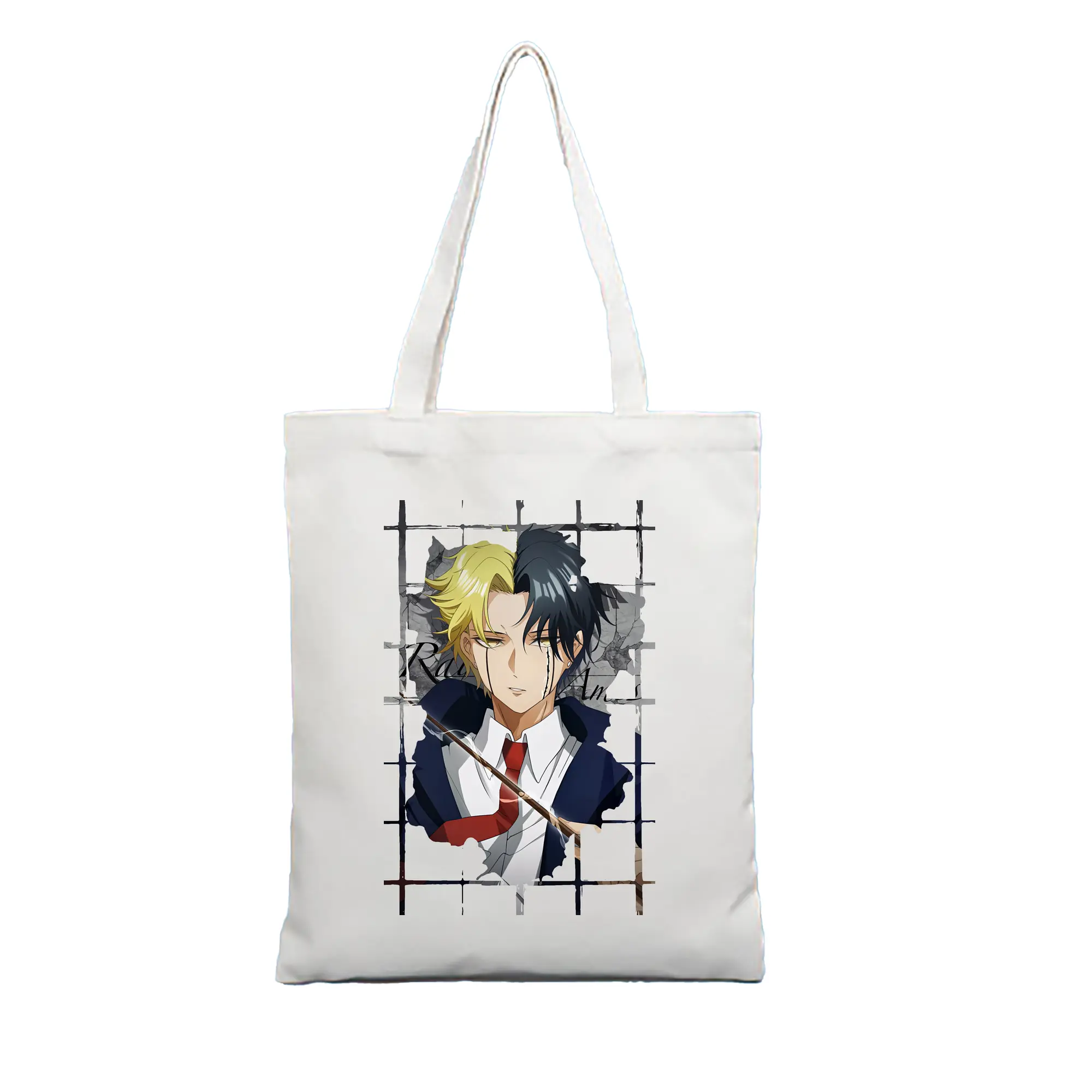 マッシュル グッズ,レイン・エイムズ - 縦型キャンバス手提げバッグ（トートバッグ） ・ キャンバス素材 ・ ショッピング用 ・ 軽量 丈夫 お手入れ簡単