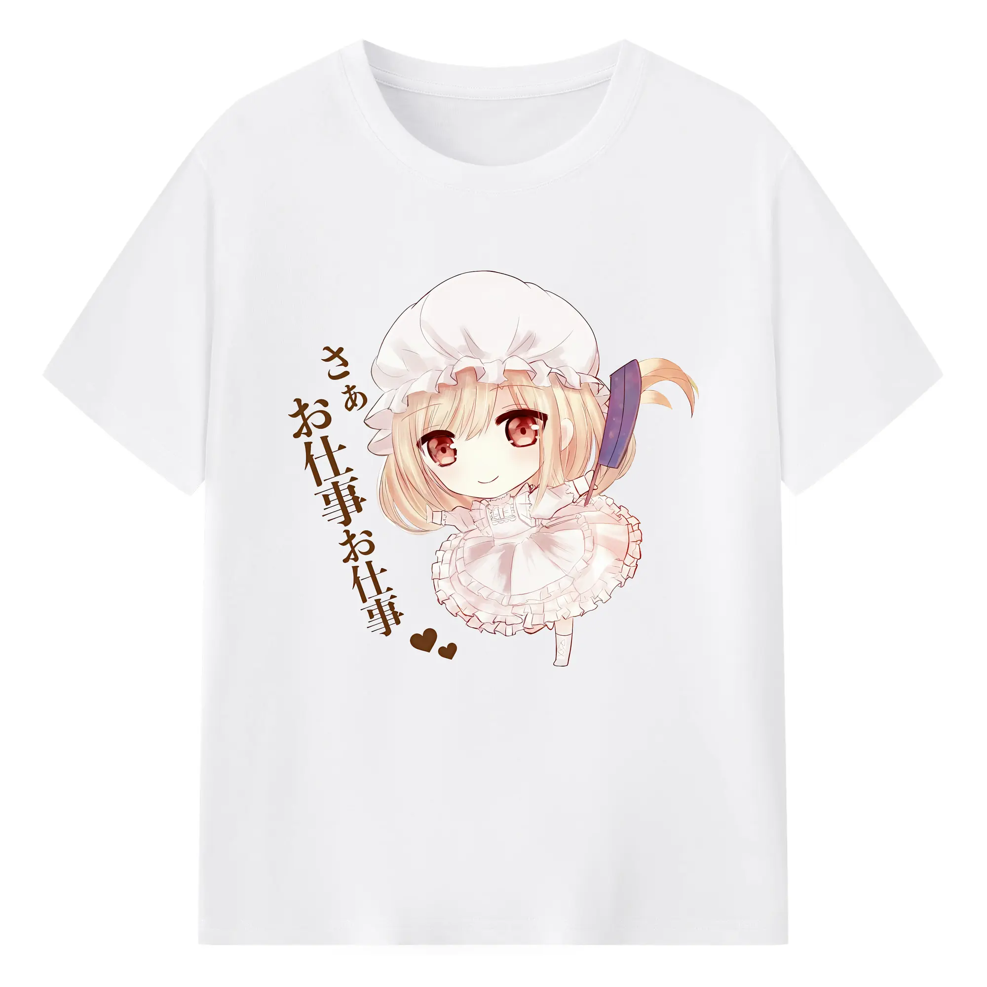 はたらく細胞 グッズ,マクロファージ - 綿100％ 半袖Tシャツ ・ フロントプリント ・ 快適 通気性 ・ 日常使い 散歩 スポーツ用