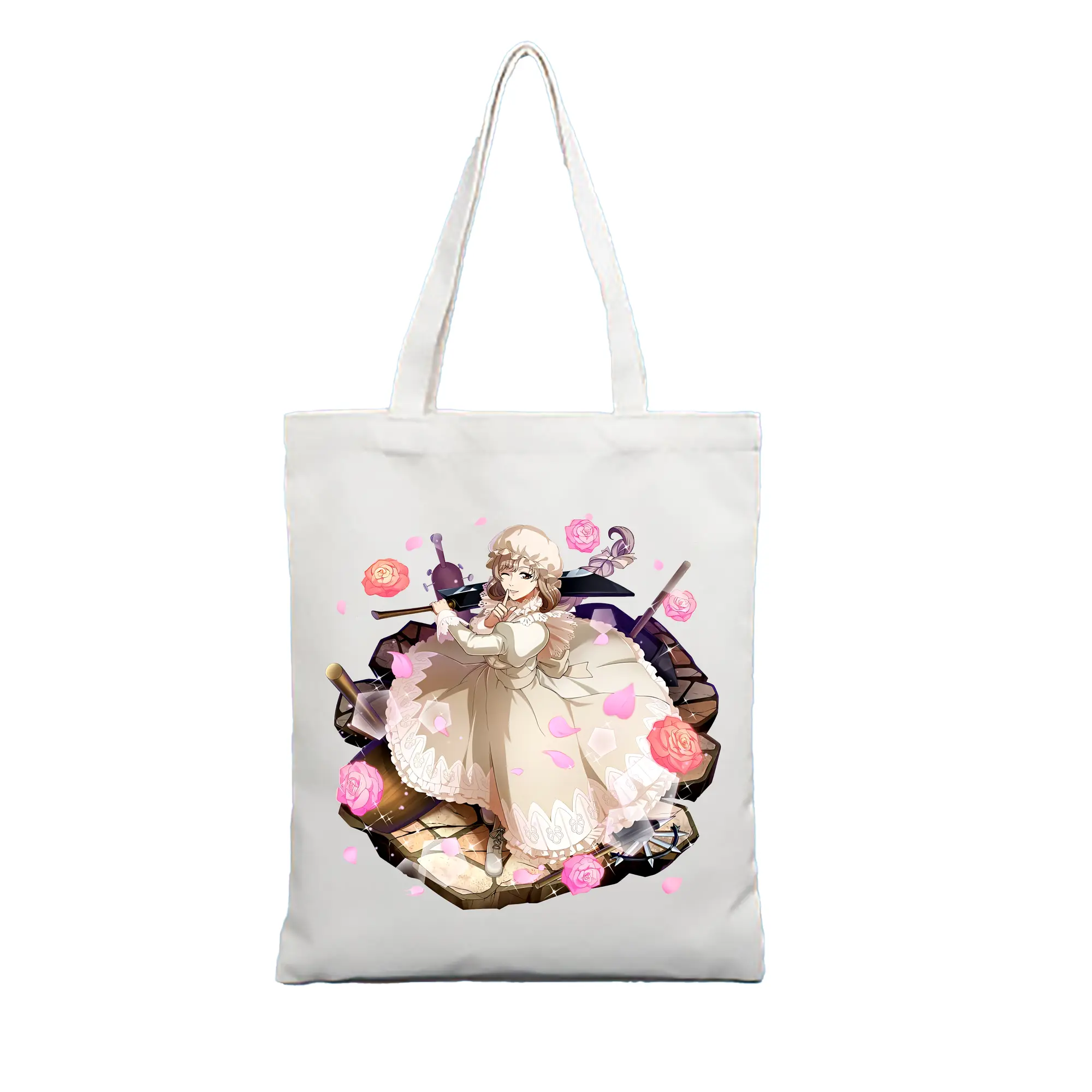 はたらく細胞 グッズ,マクロファージ - 縦型キャンバス手提げバッグ（トートバッグ） ・ キャンバス素材 ・ ショッピング用 ・ 軽量 丈夫 お手入れ簡単