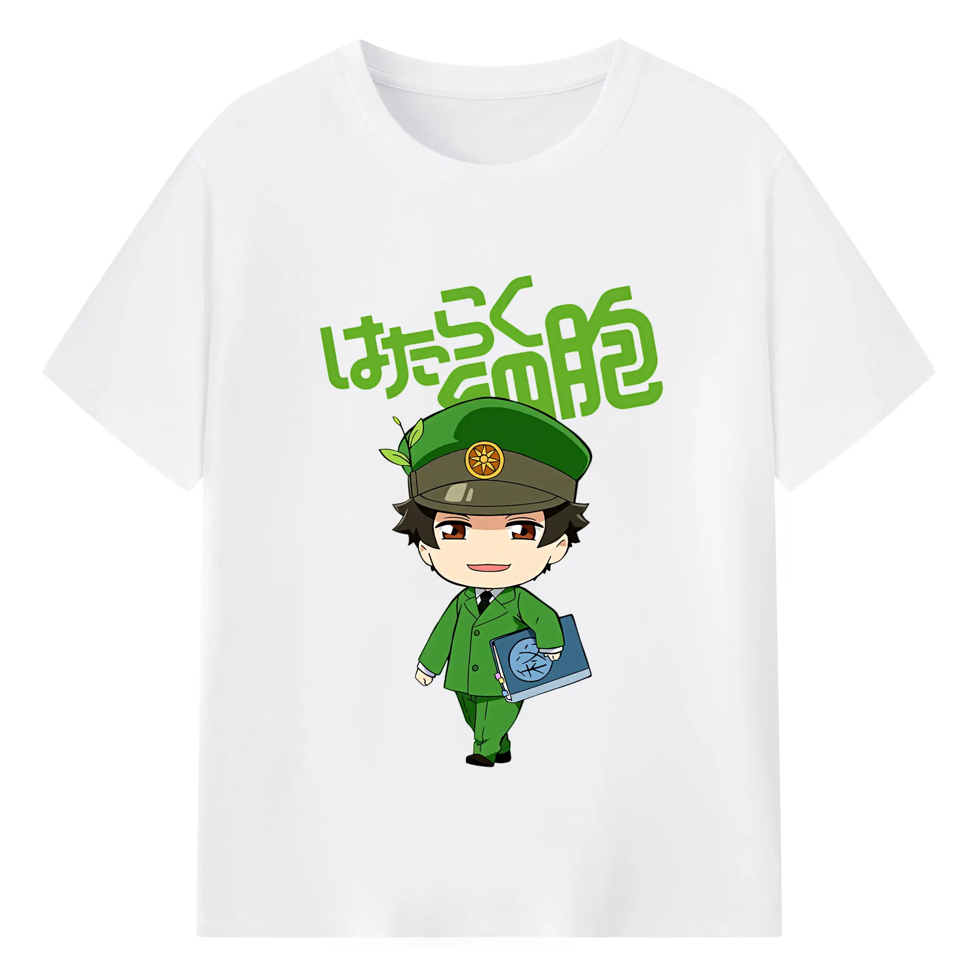 はたらく細胞 グッズ,樹状細胞 - 綿100％ 半袖Tシャツ ・ フロントプリント ・ 快適 通気性 ・ 日常使い 散歩 スポーツ用