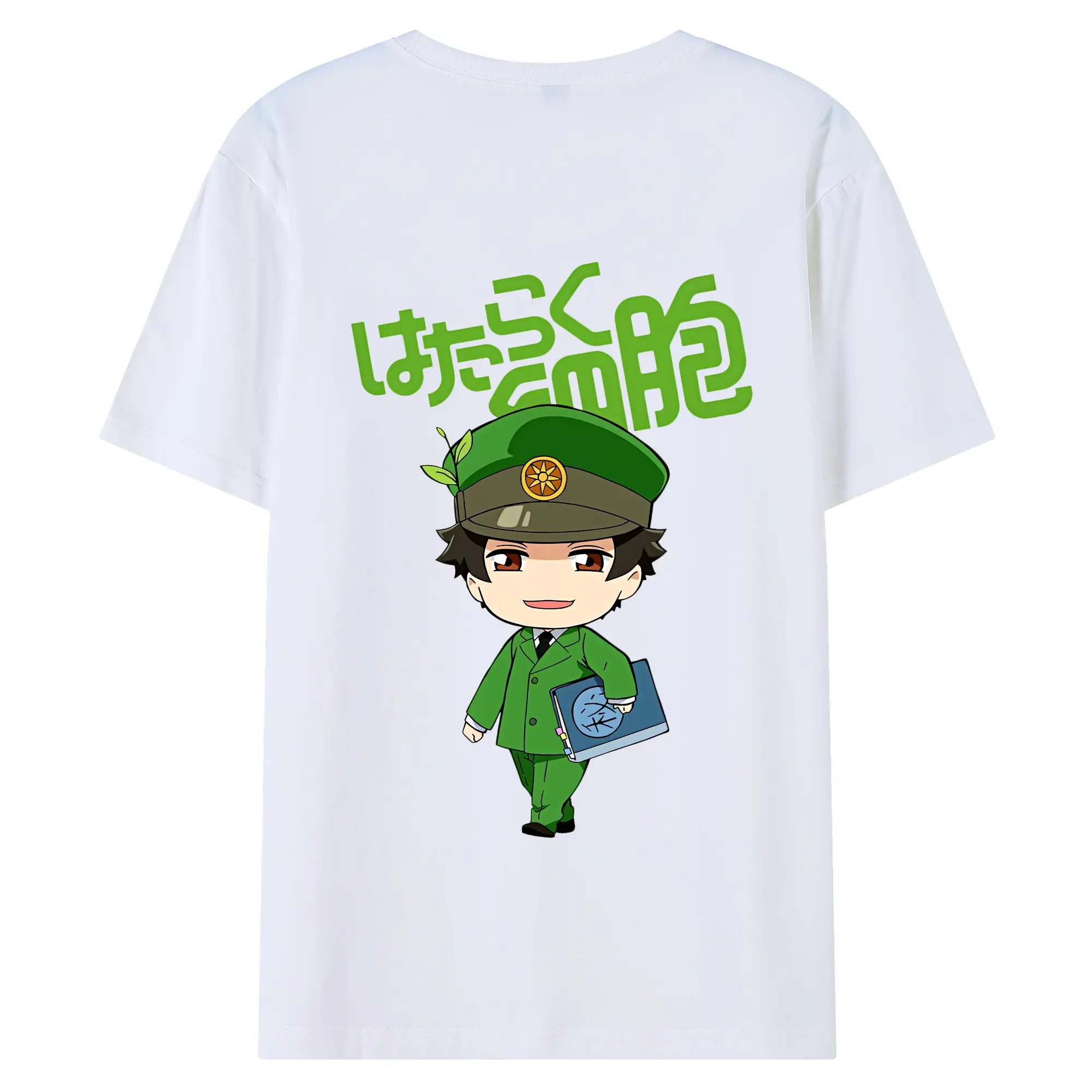 はたらく細胞 グッズ,樹状細胞 - 綿100％ 半袖Tシャツ ・ バックプリント ・ 快適 通気性 ・ 日常使い 散歩 スポーツ用