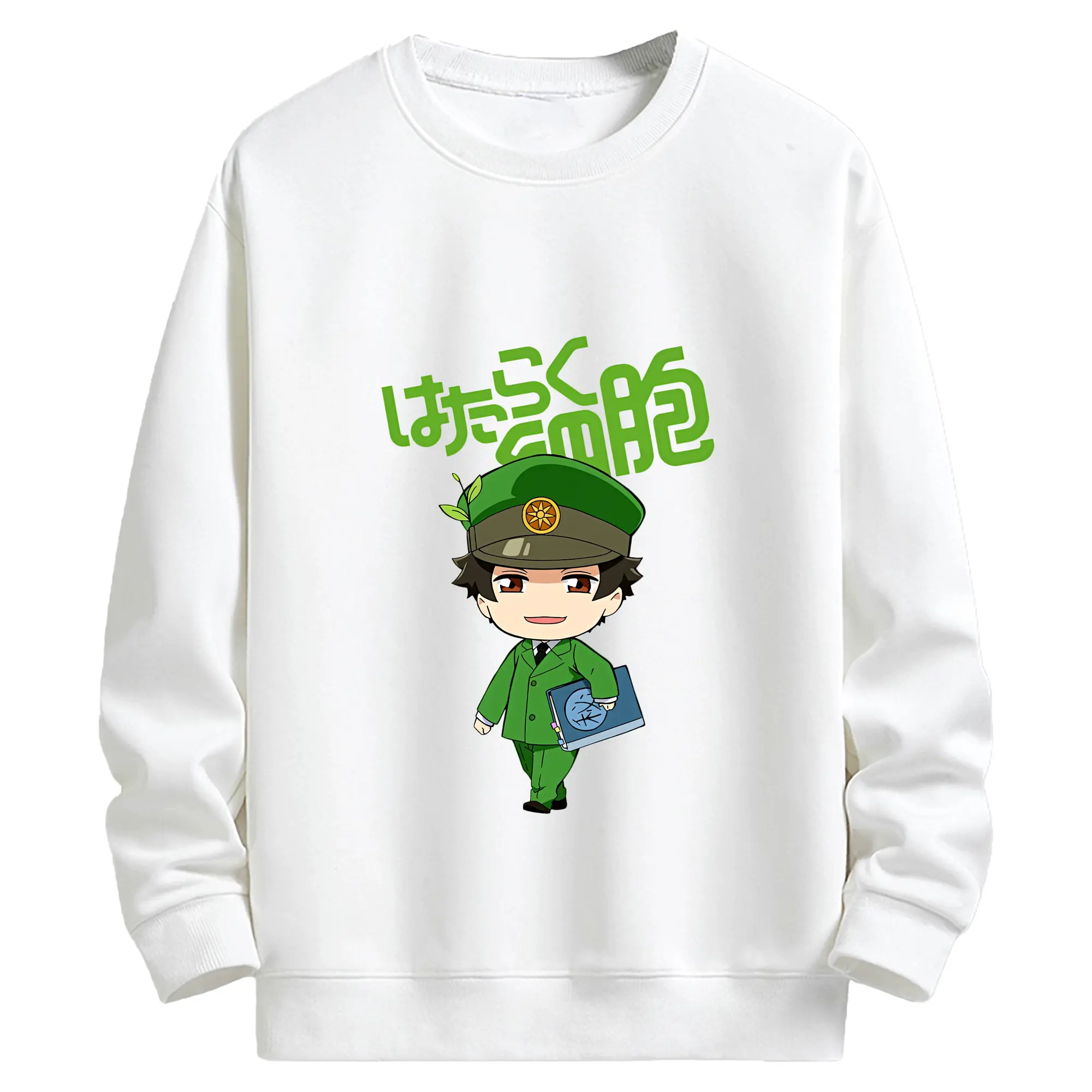 はたらく細胞 グッズ,樹状細胞 - キッズ クルーネックスウェットシャツ ・ フロントプリント ・ 綿80％ ポリエステル20％ ・ 快適 通学 スポーツ 日常使い お散歩用