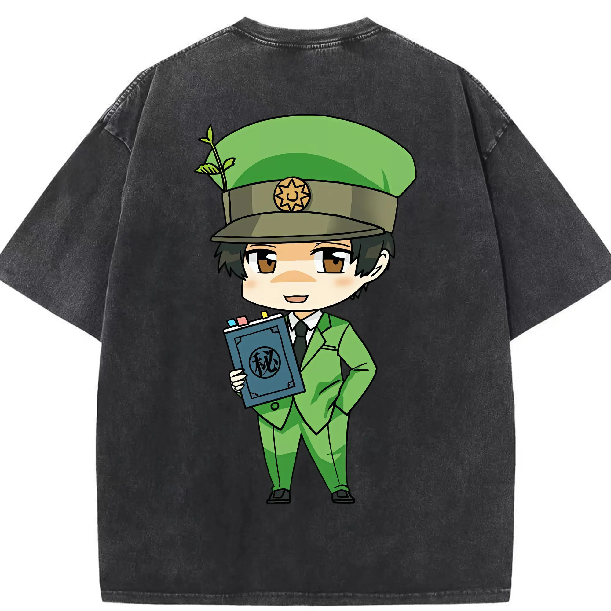 はたらく細胞 グッズ,樹状細胞 - 綿100％ ヴィンテージ風 半袖Tシャツ ・ 背面プリント ・ 柔らか肌触り ・ 通気性 快適 ・ スポーツ カジュアル 外出用