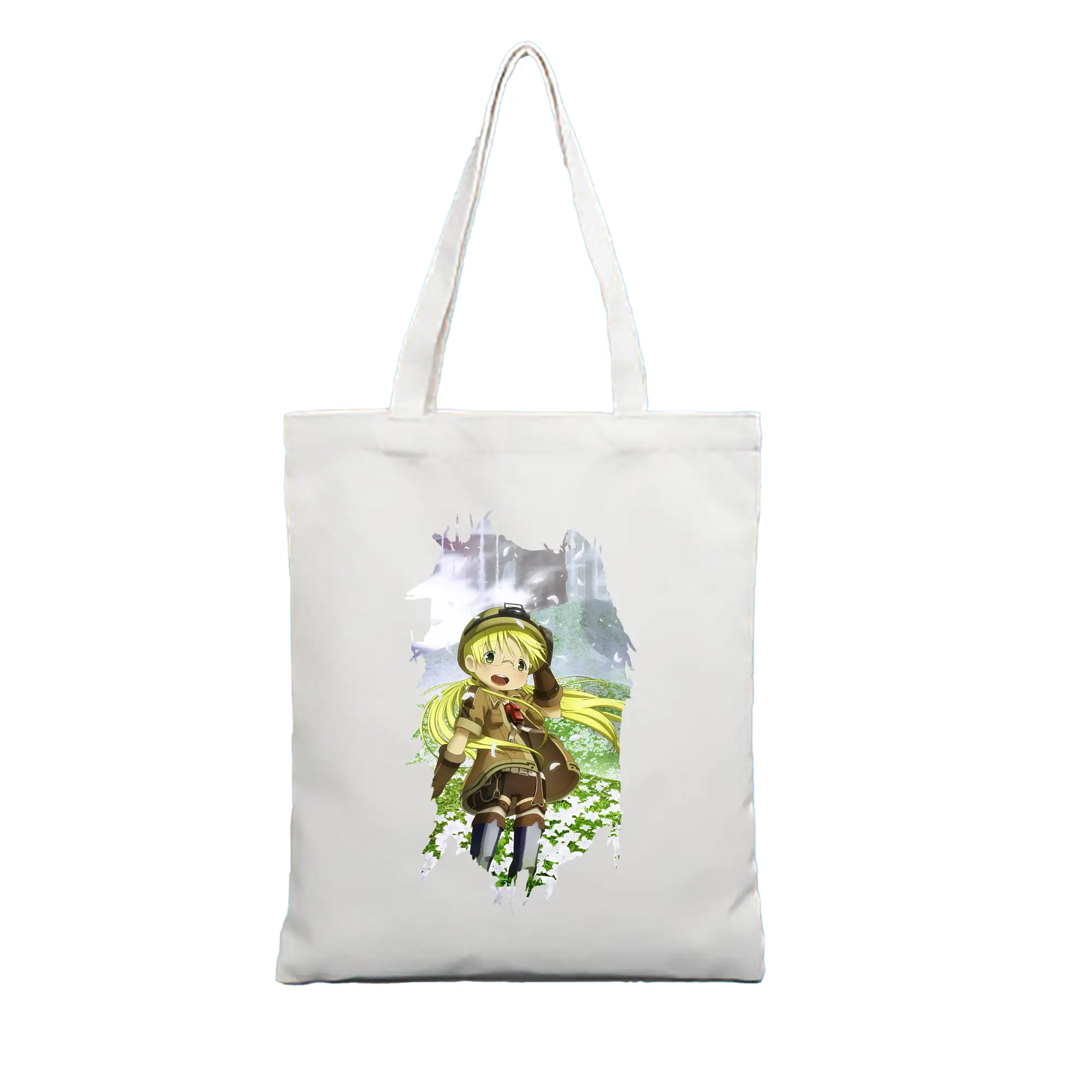 メイドインアビス グッズ,リコ - 縦型キャンバス手提げバッグ（トートバッグ） ・ キャンバス素材 ・ ショッピング用 ・ 軽量 丈夫 お手入れ簡単