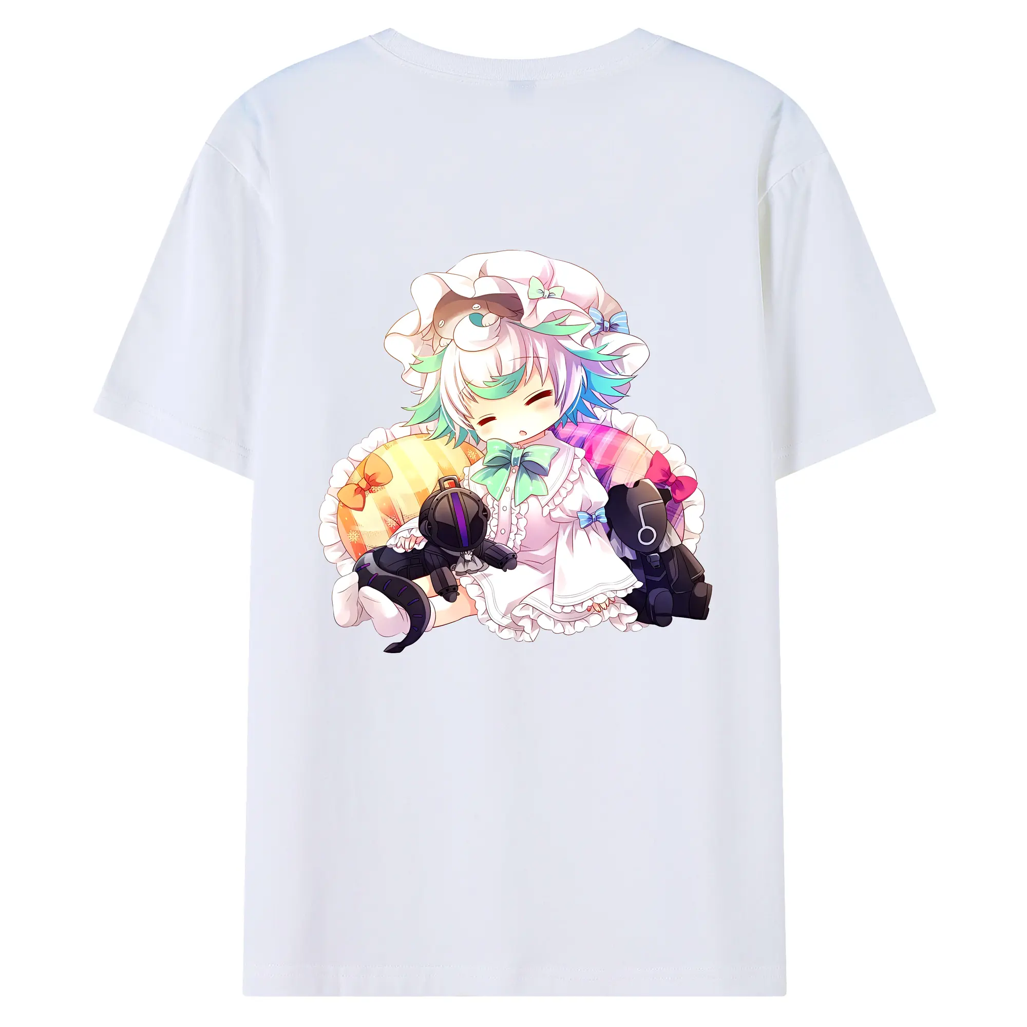メイドインアビス グッズ,プルシュカ - 綿100％ 半袖Tシャツ ・ バックプリント ・ 快適 通気性 ・ 日常使い 散歩 スポーツ用